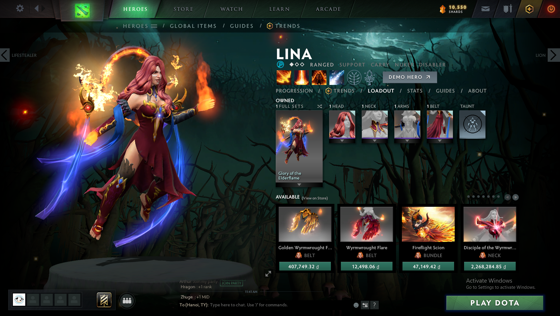 Legend II | MMR: 3210 - Behavior : 9370