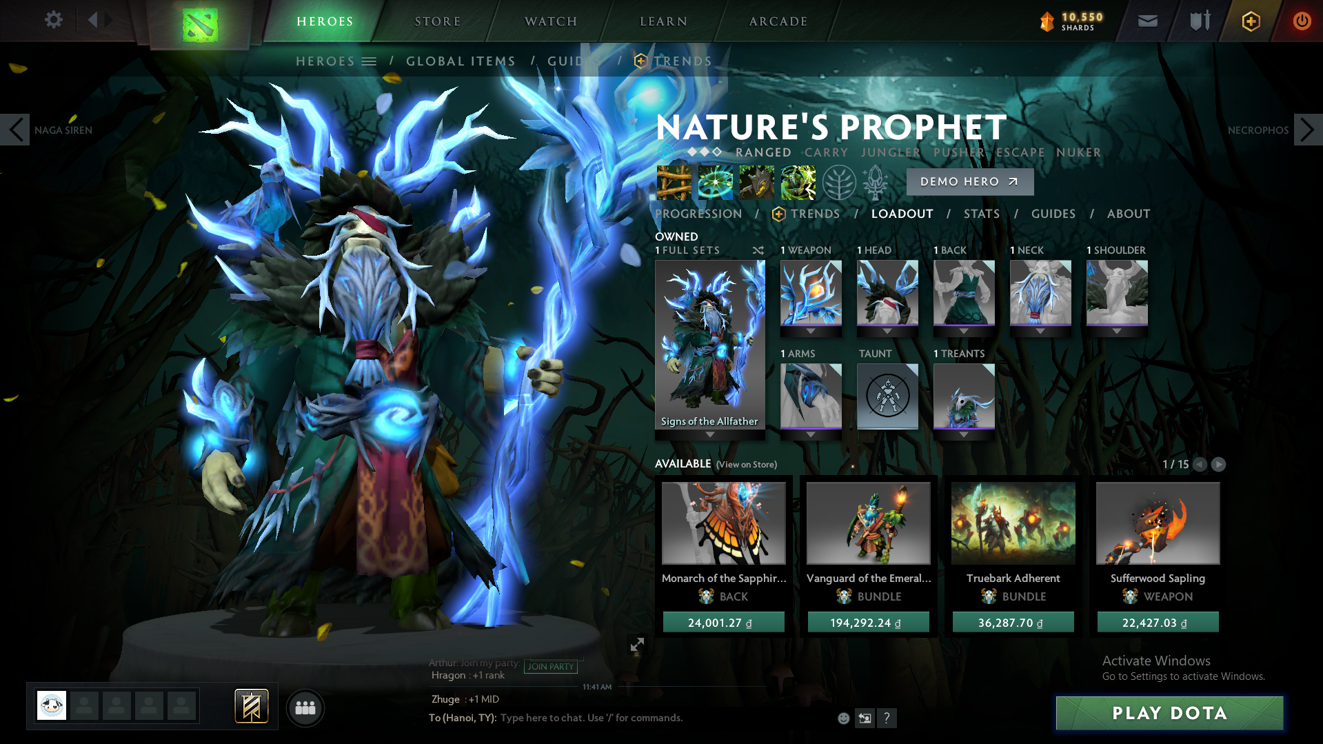 Legend II | MMR: 3210 - Behavior : 9370