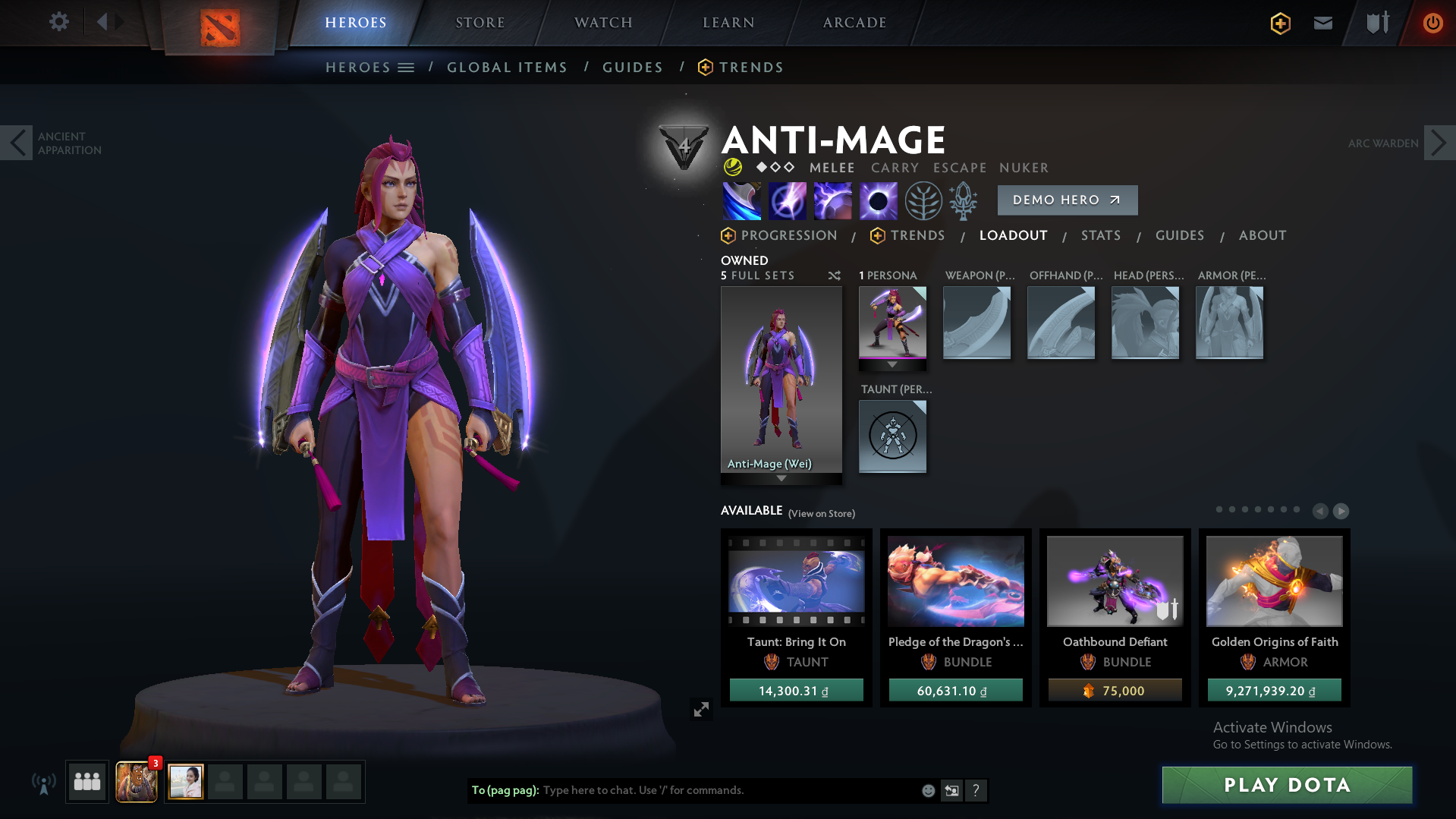 Immortel | MMR : 5600 - Comportement : 10000