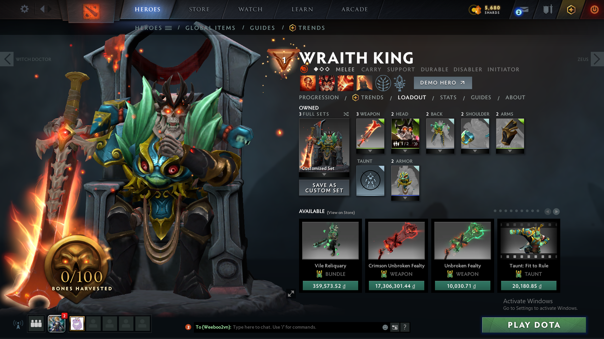 Legend IV | MMR: 3560 - Behavior: 9510