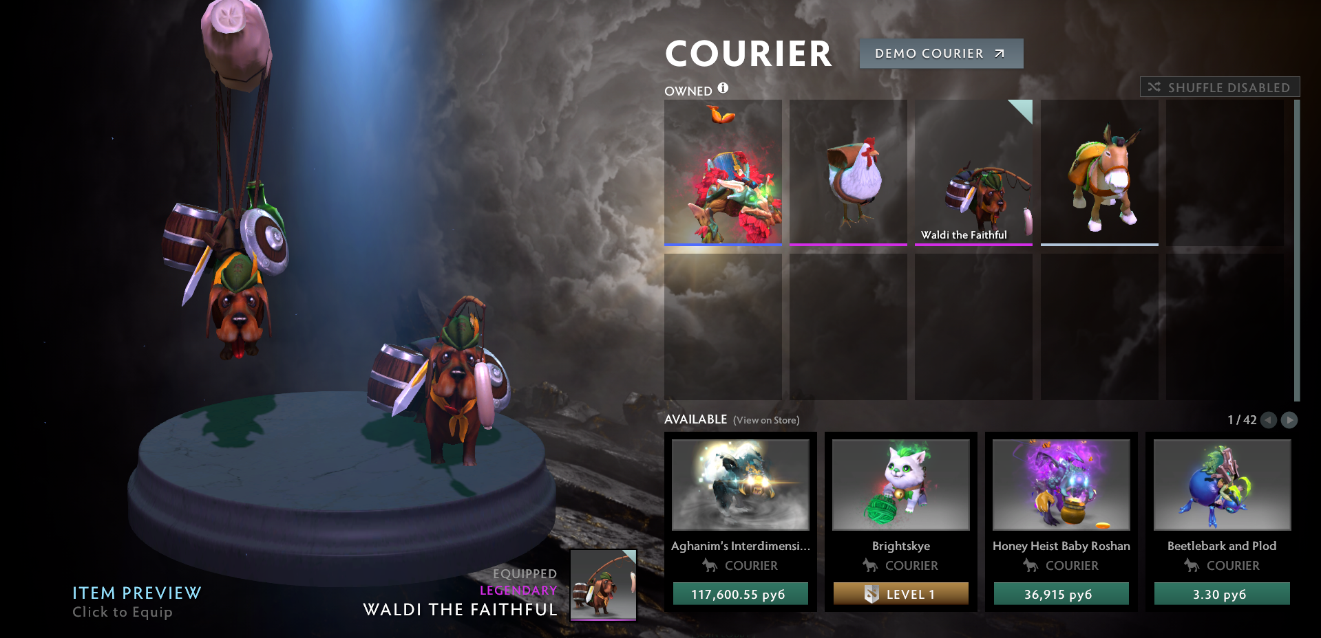 Légende I | MMR : 3010 - Comportement : 6596