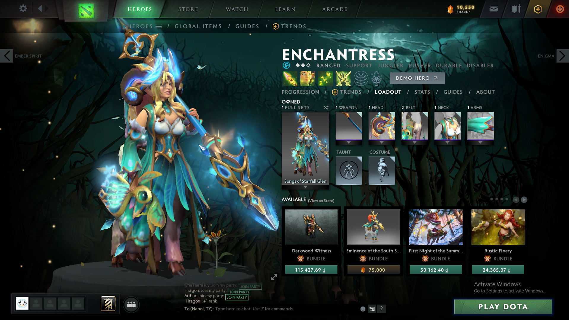 Legend II | MMR: 3210 - Behavior : 9370