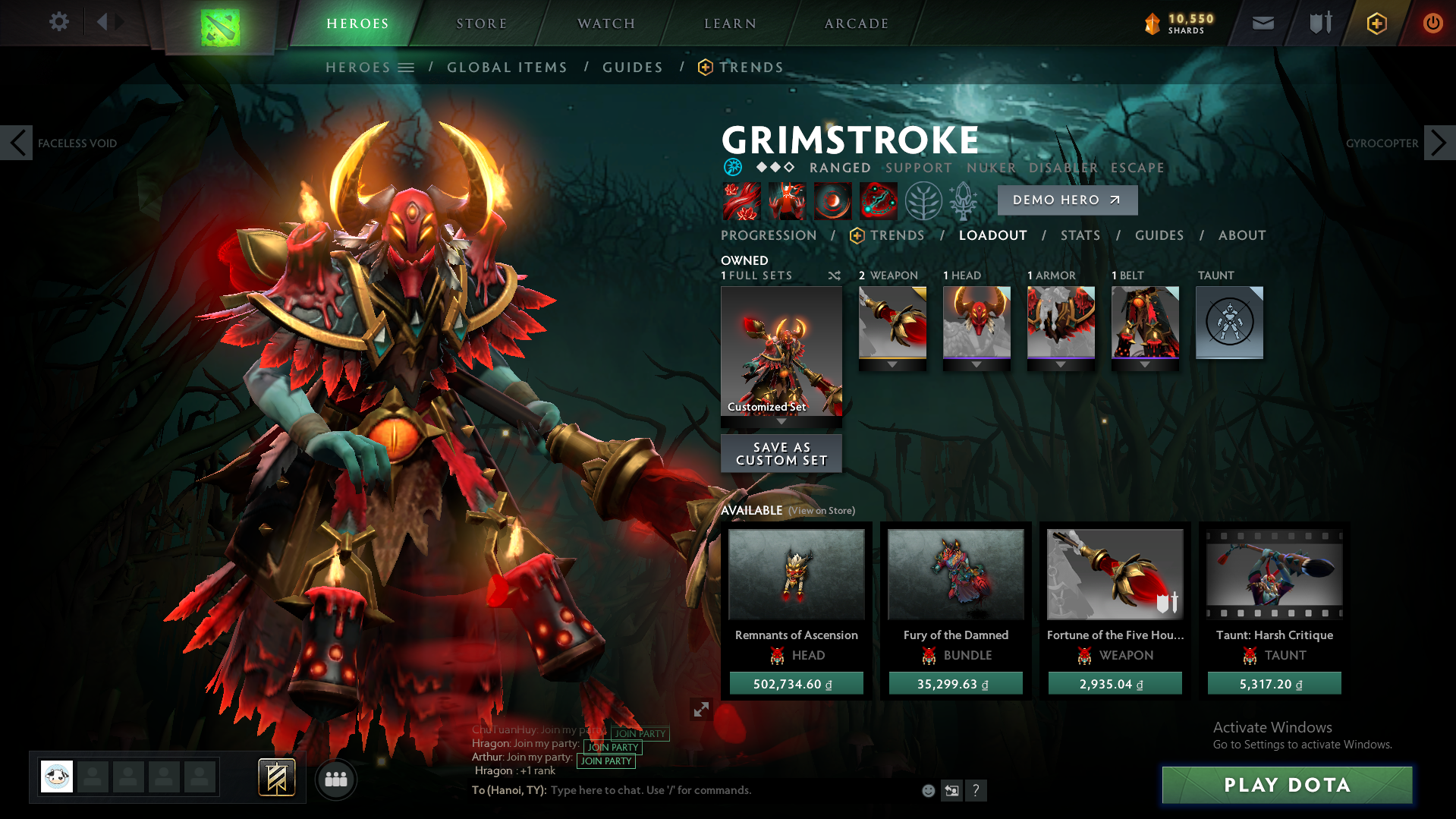 Legend II | MMR: 3210 - Behavior : 9370