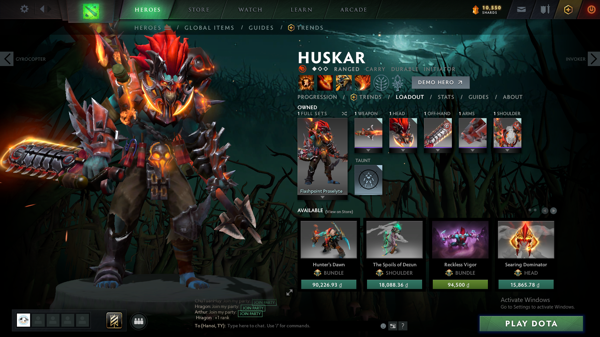 Legend II | MMR: 3210 - Behavior : 9370