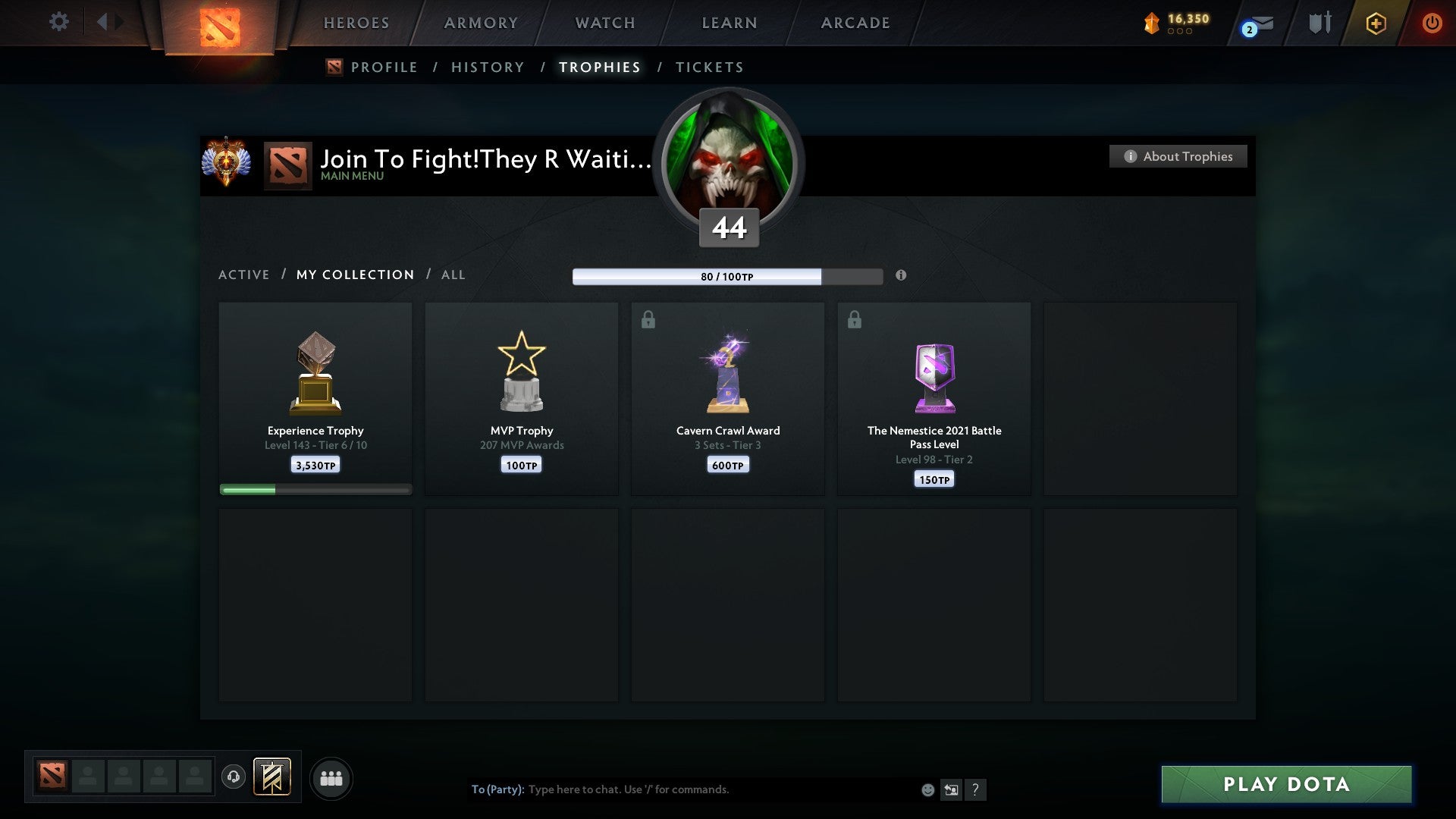 Immortal | MMR: 7051 - Behavior: 9062 - Communication: 9062