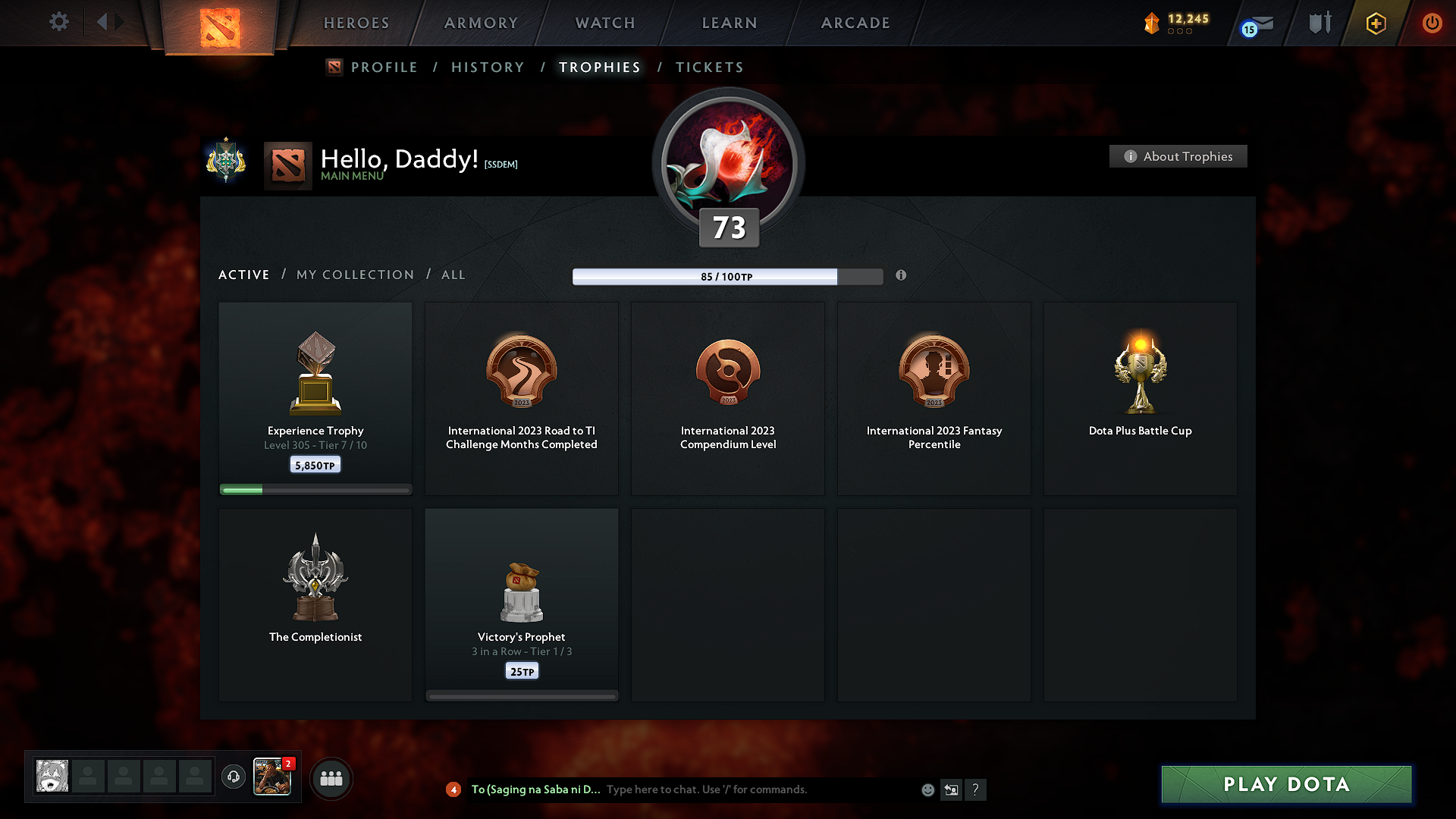 Archon I | MMR: 2292 - Behavior: 8030 - Communication: 8030