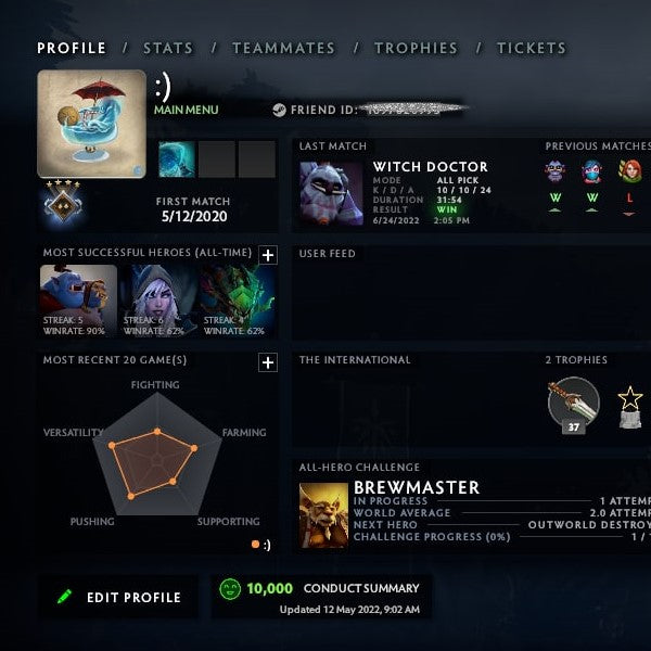 Guardian IV | MMR: 1210 - Behavior: 10000