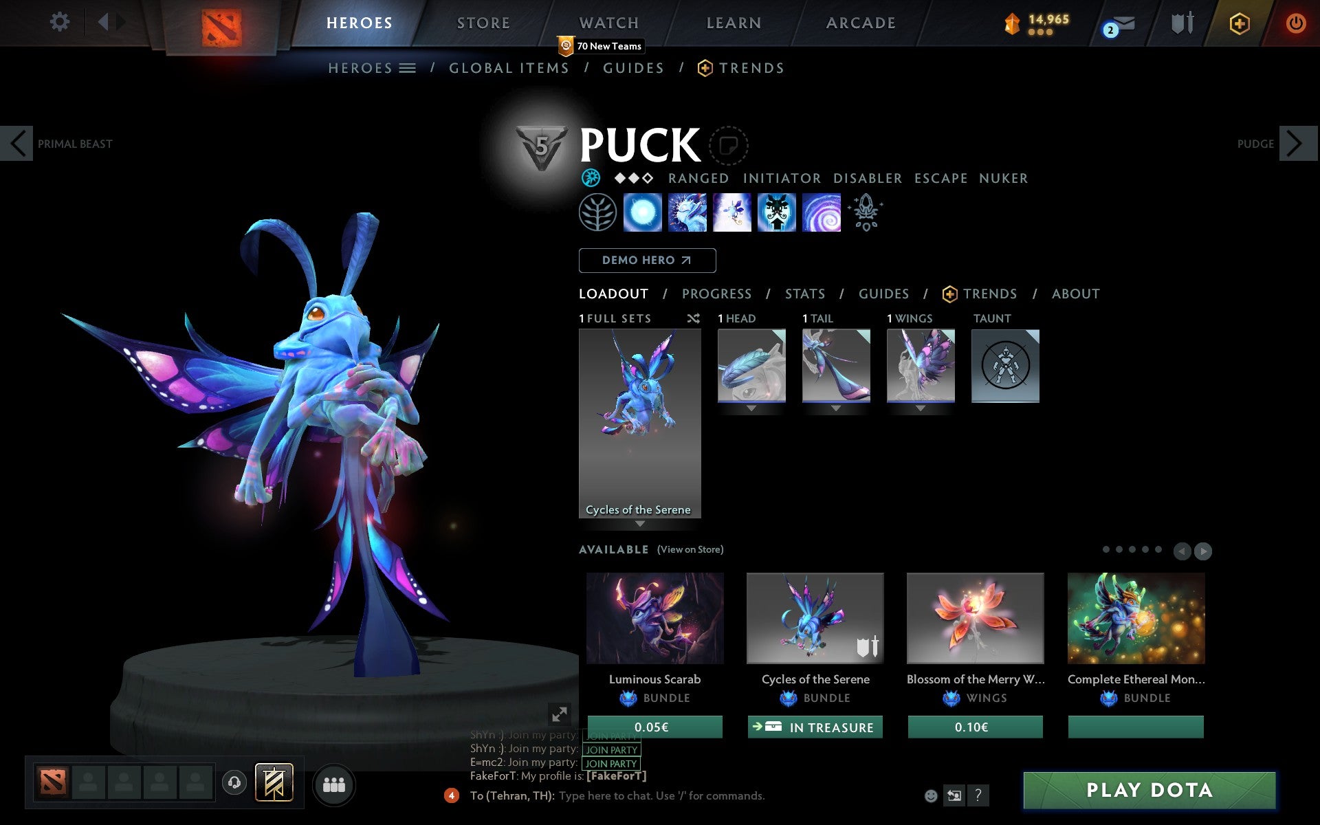 Ancient II | MMR: 4098 - Behavior: 10000