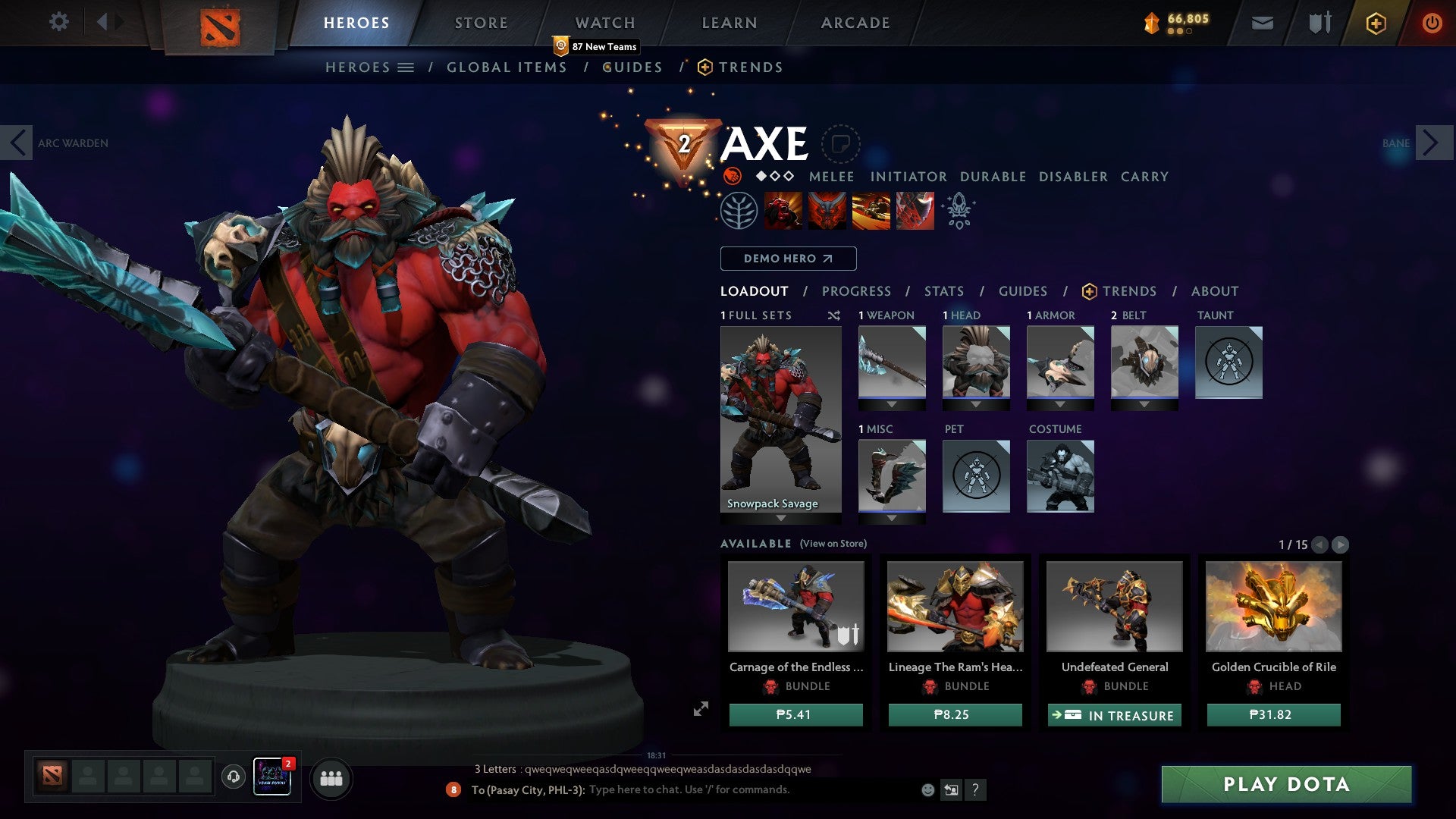 Legend V | MMR: 3660 - Behavior: 10000