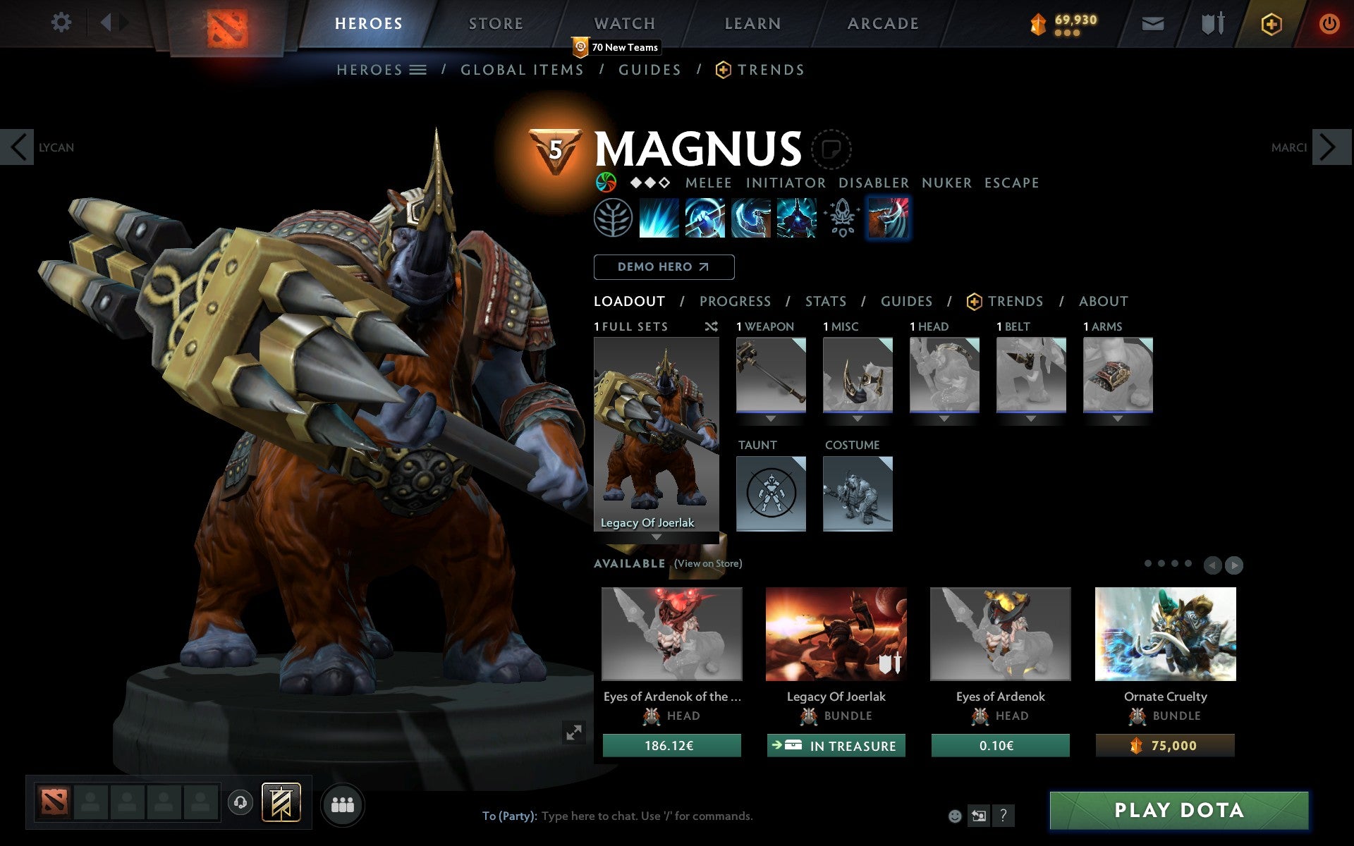 Legend IV | MMR: 3531 - Behavior: 9560