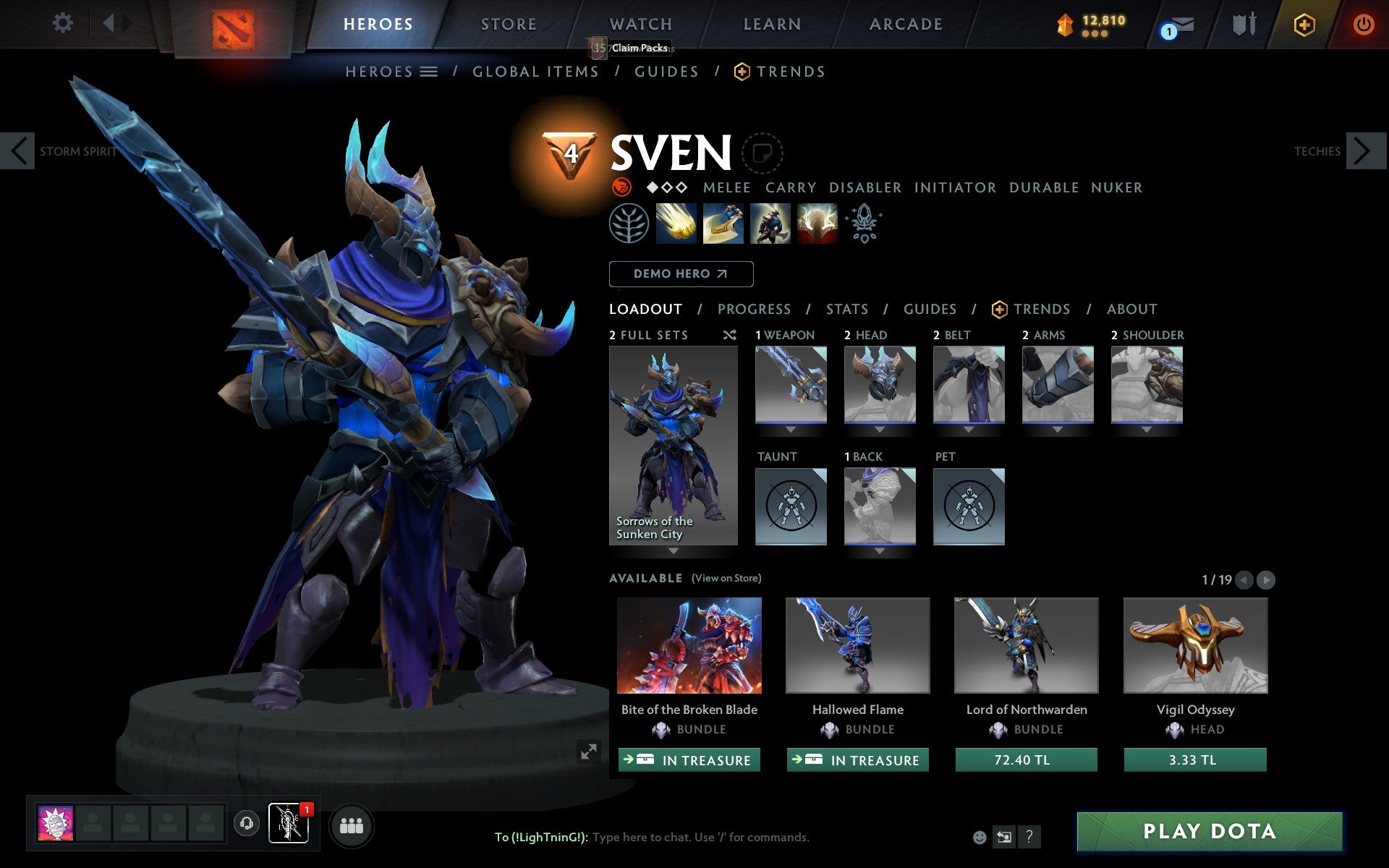 Archon V | MMR: 3071 - Behavior: 10000
