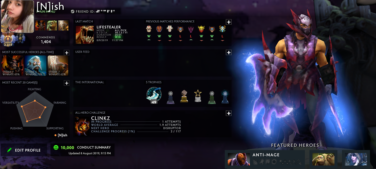 Immortel | Noyau : 6009 / Prise en charge : 5918