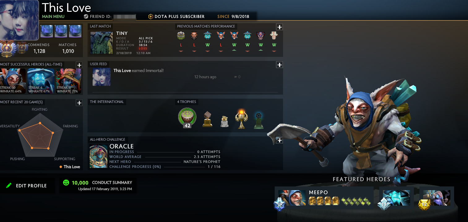 Immortel | MMR : 6167 / 5387