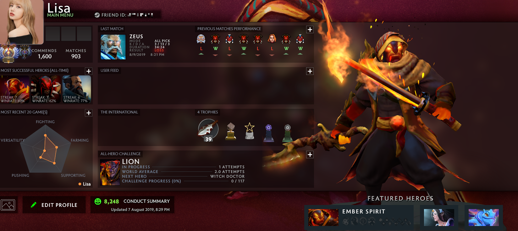 Immortel | Noyau : 5602 / Prise en charge : 5550