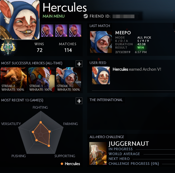 Archonte V | MMR : 3007 / À déterminer