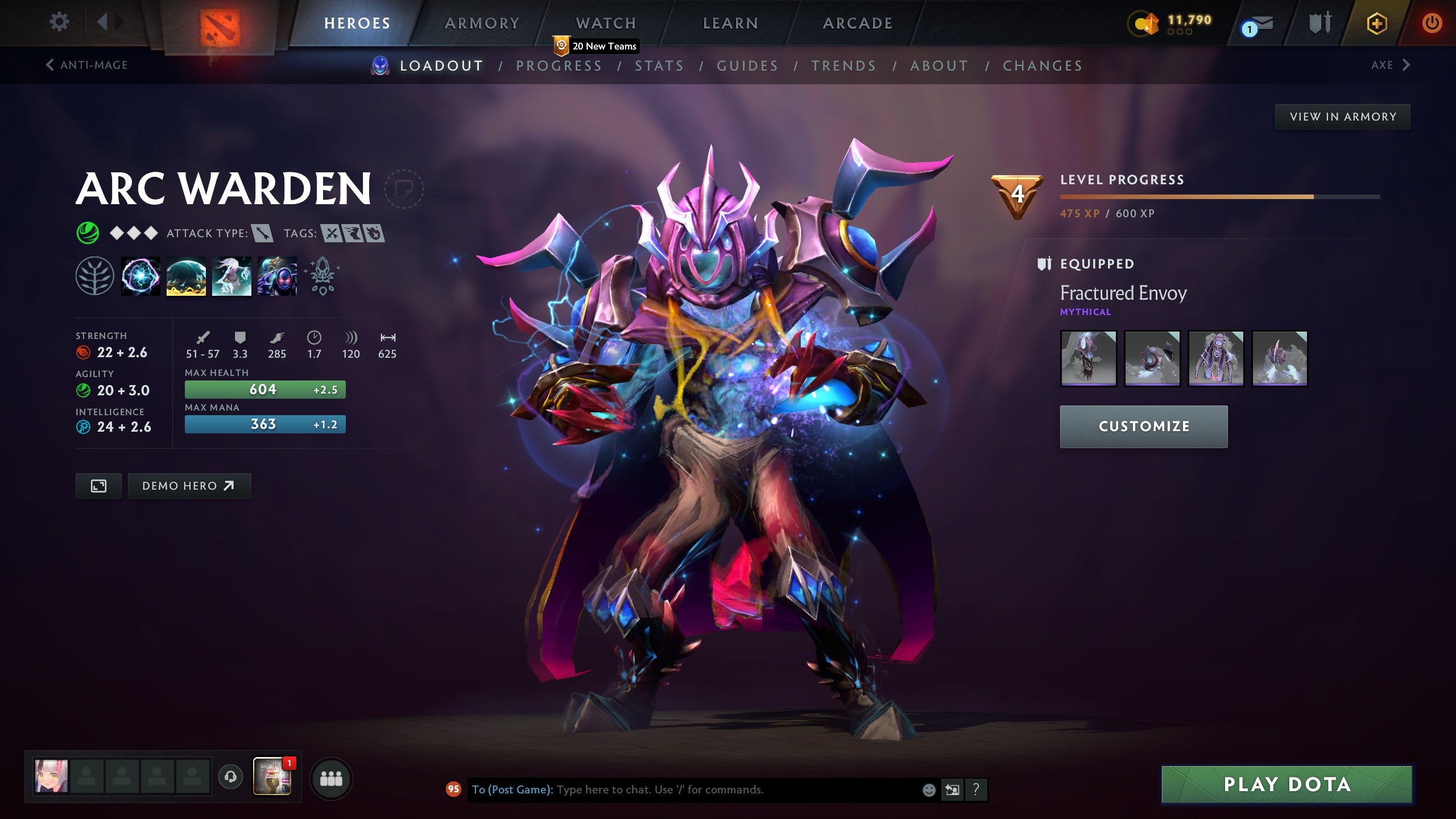 Uncalibrated | MMR: TBD (Previous Season: 8160 MMR) - Behavior: 8995