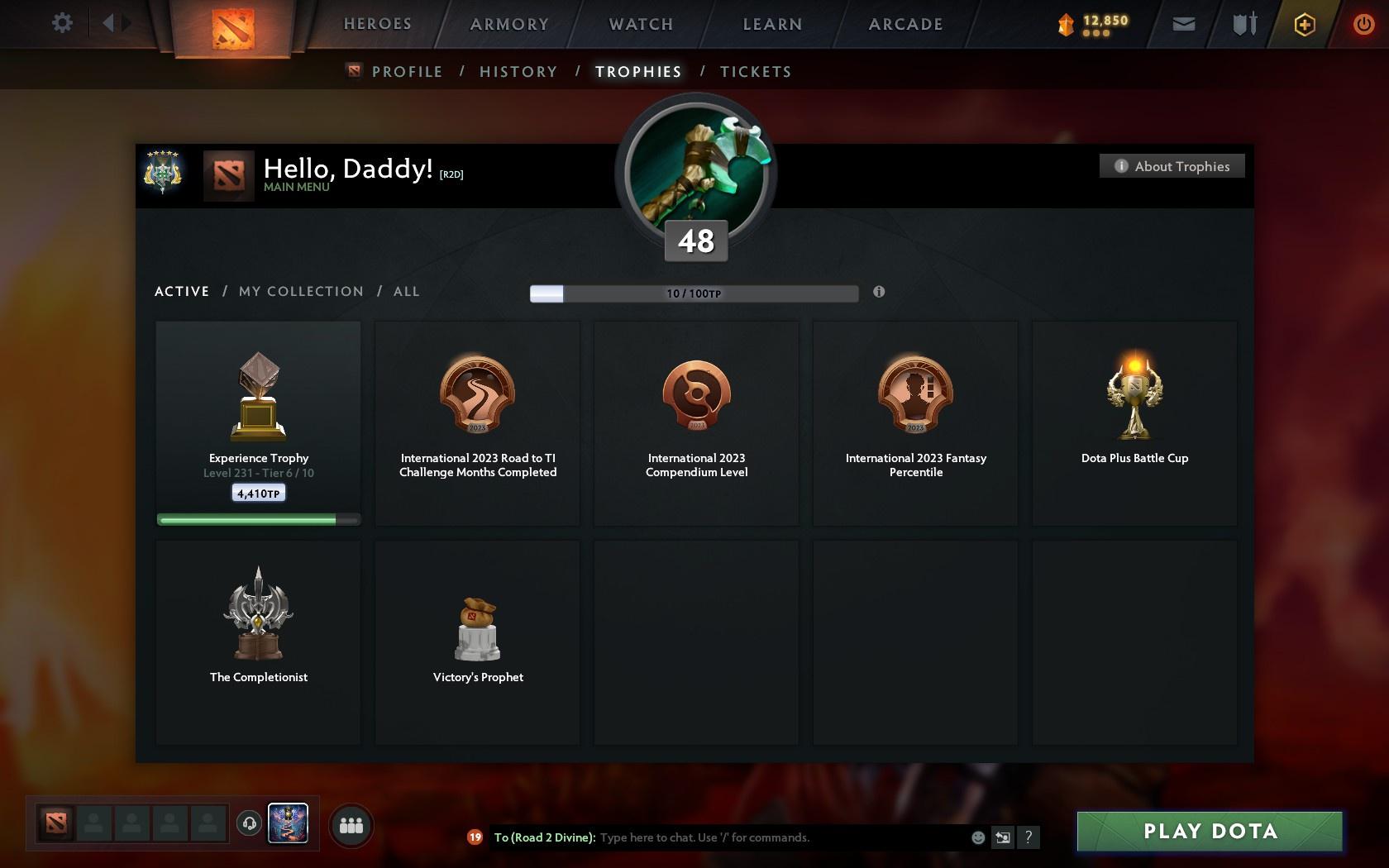 Archon V | MMR: 2960 - Behavior: 8501 - Communication: 8501