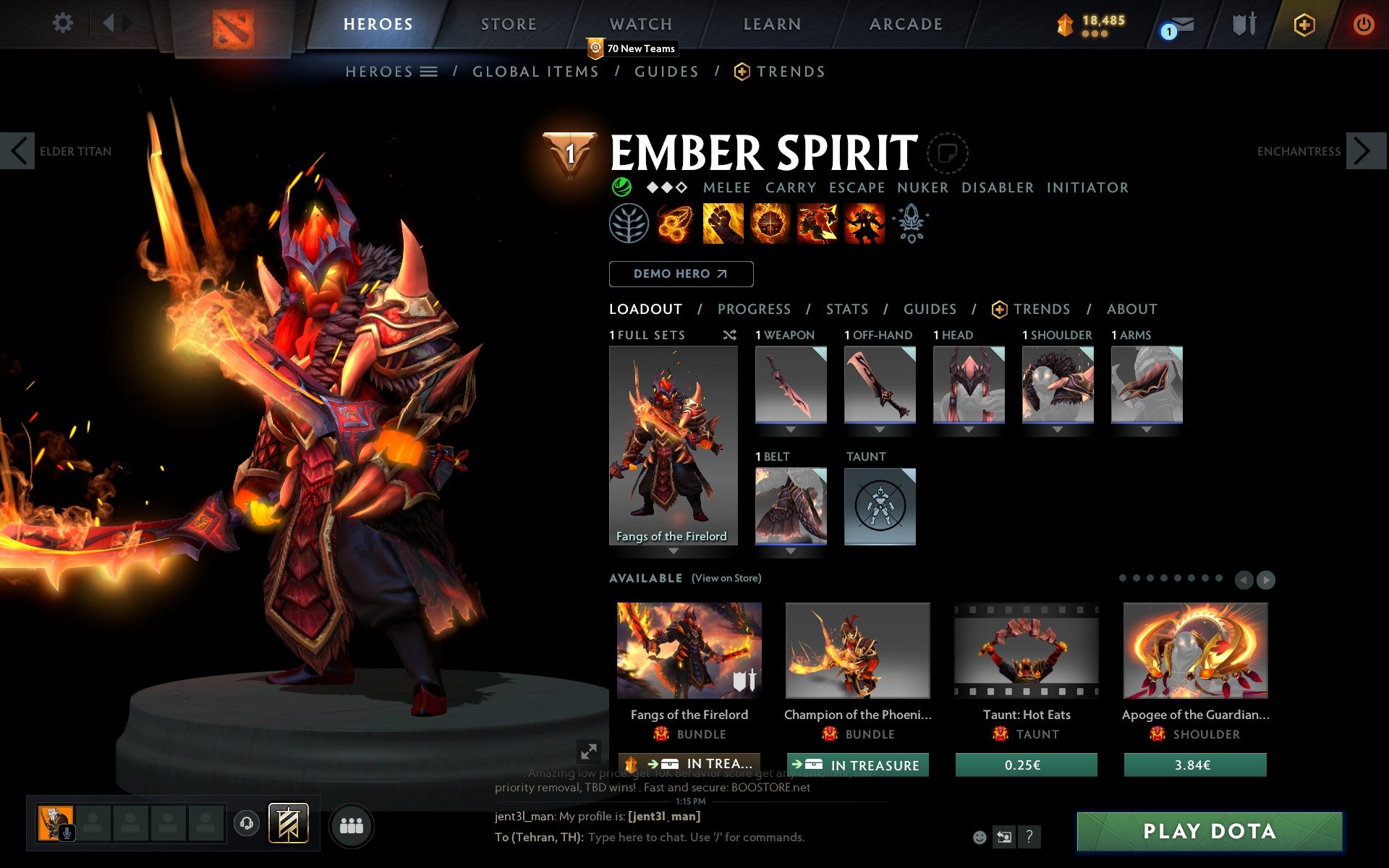 Divine I | MMR: 4598 - Behavior: 10000