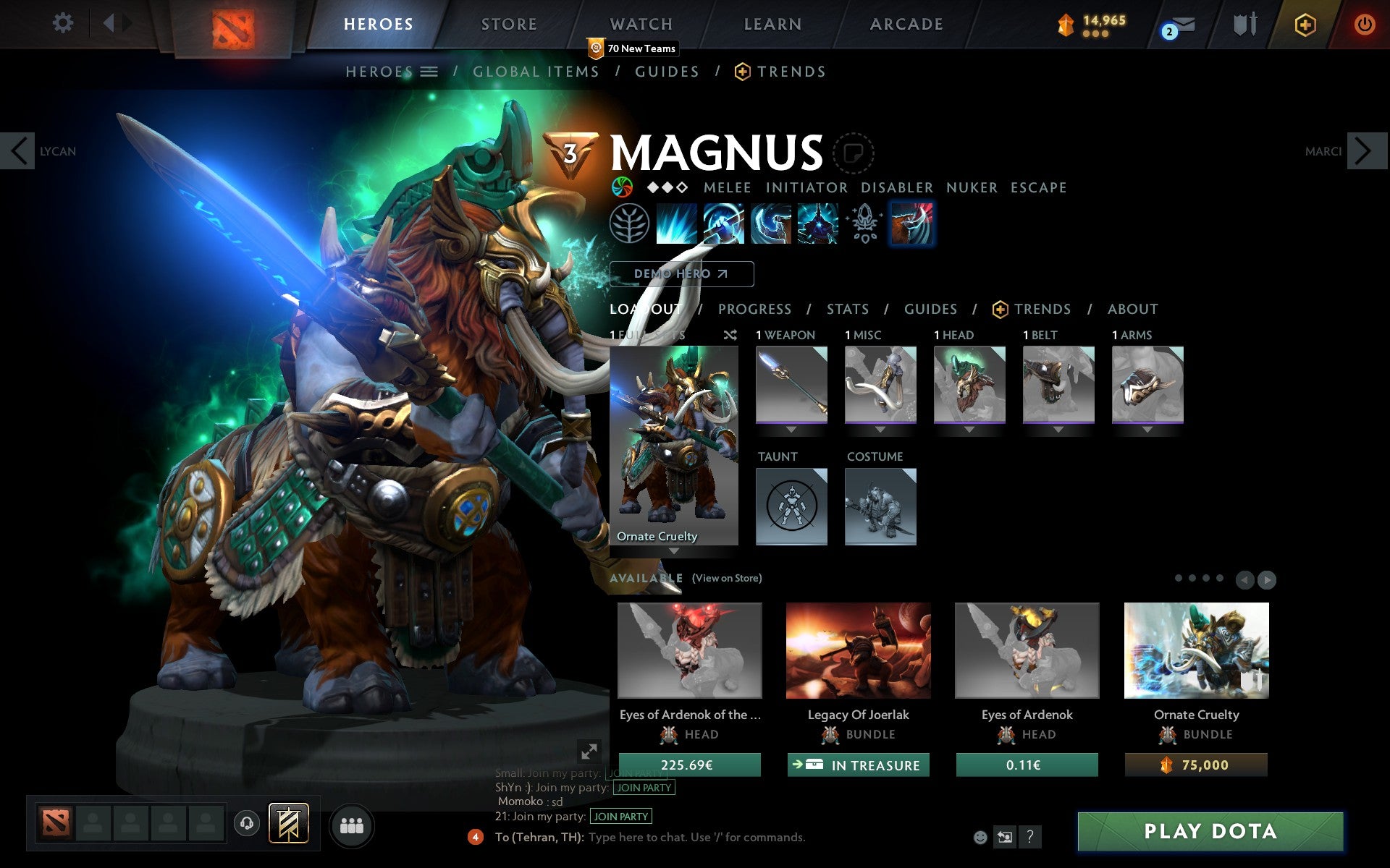 Ancient II | MMR: 4098 - Behavior: 10000