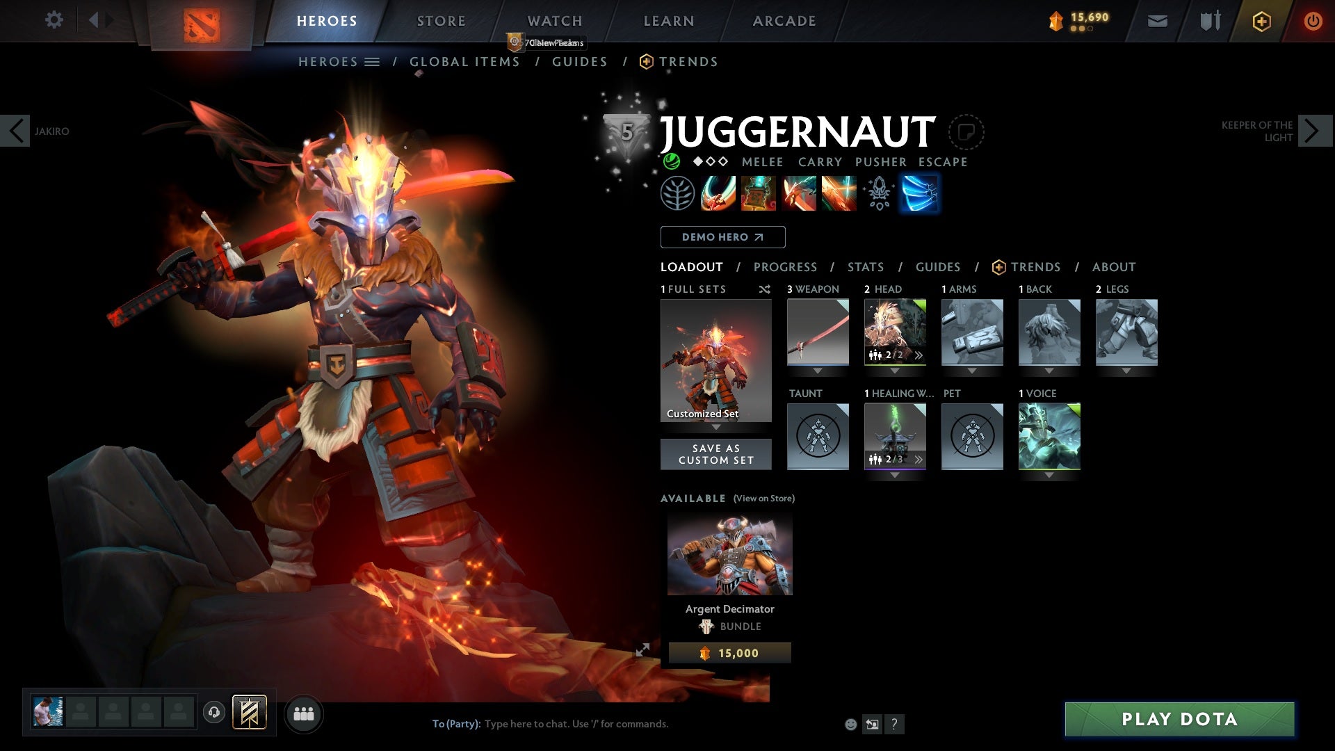 Ancient I | MMR: 3970 - Behavior: 9559 - Communication: 9559