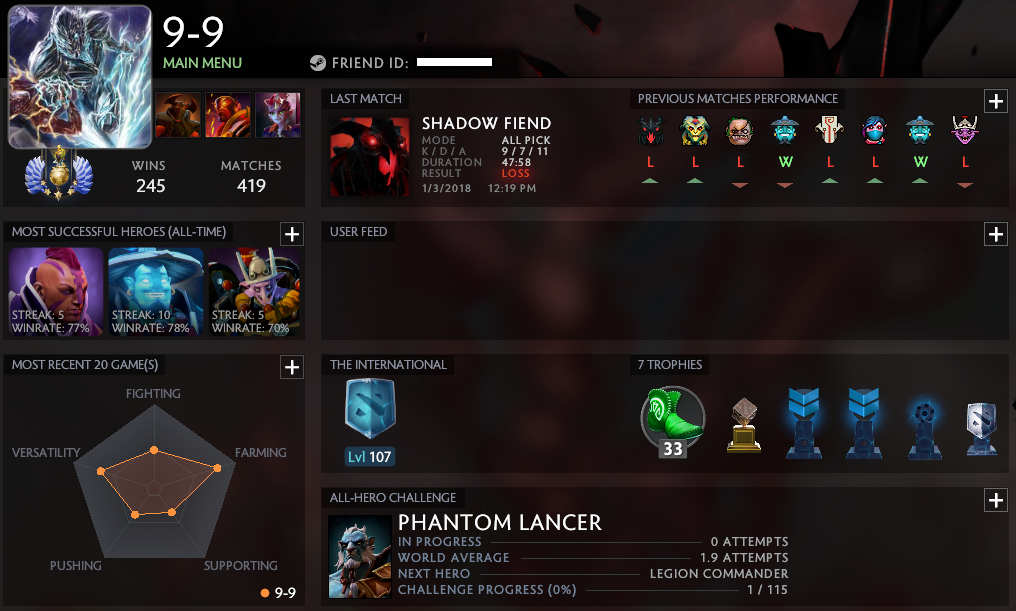 Élite divine | MMR : 5465 / 4412