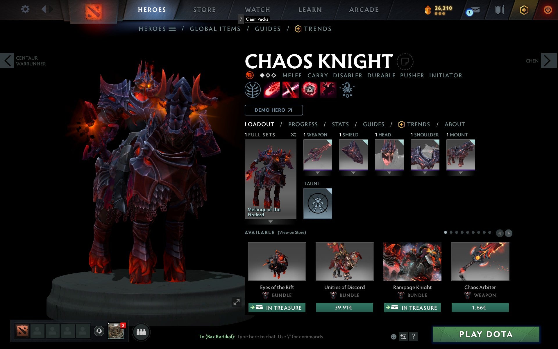 Archon V | MMR: 2857 - Behavior: 9790