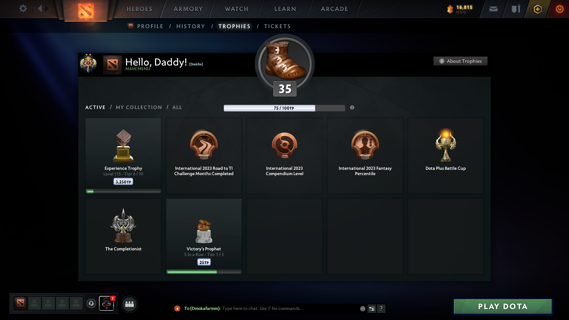 Legend II | MMR: 3150 - Behavior: 10377 - Communication: 10377