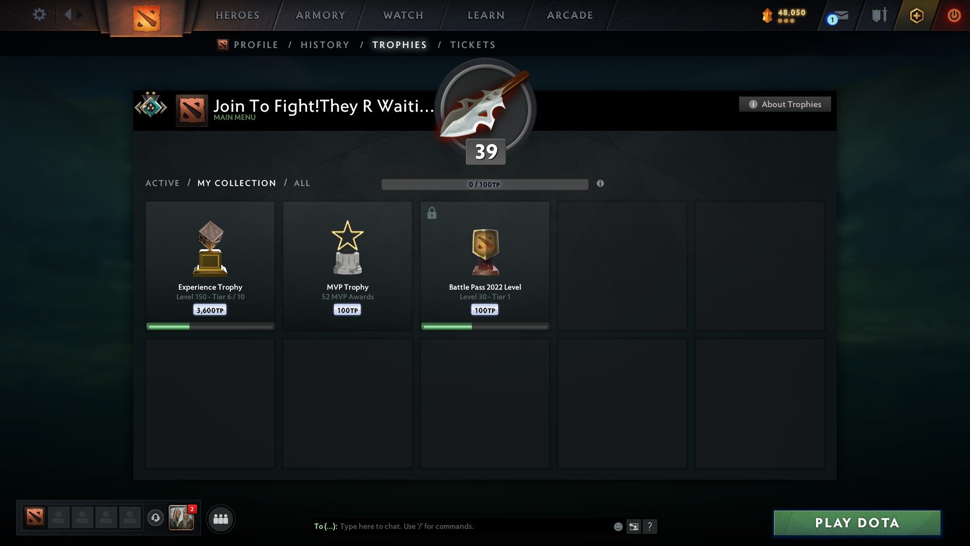 Crusader II | MMR: 1619 - Behavior: 9604 - Communication: 9604