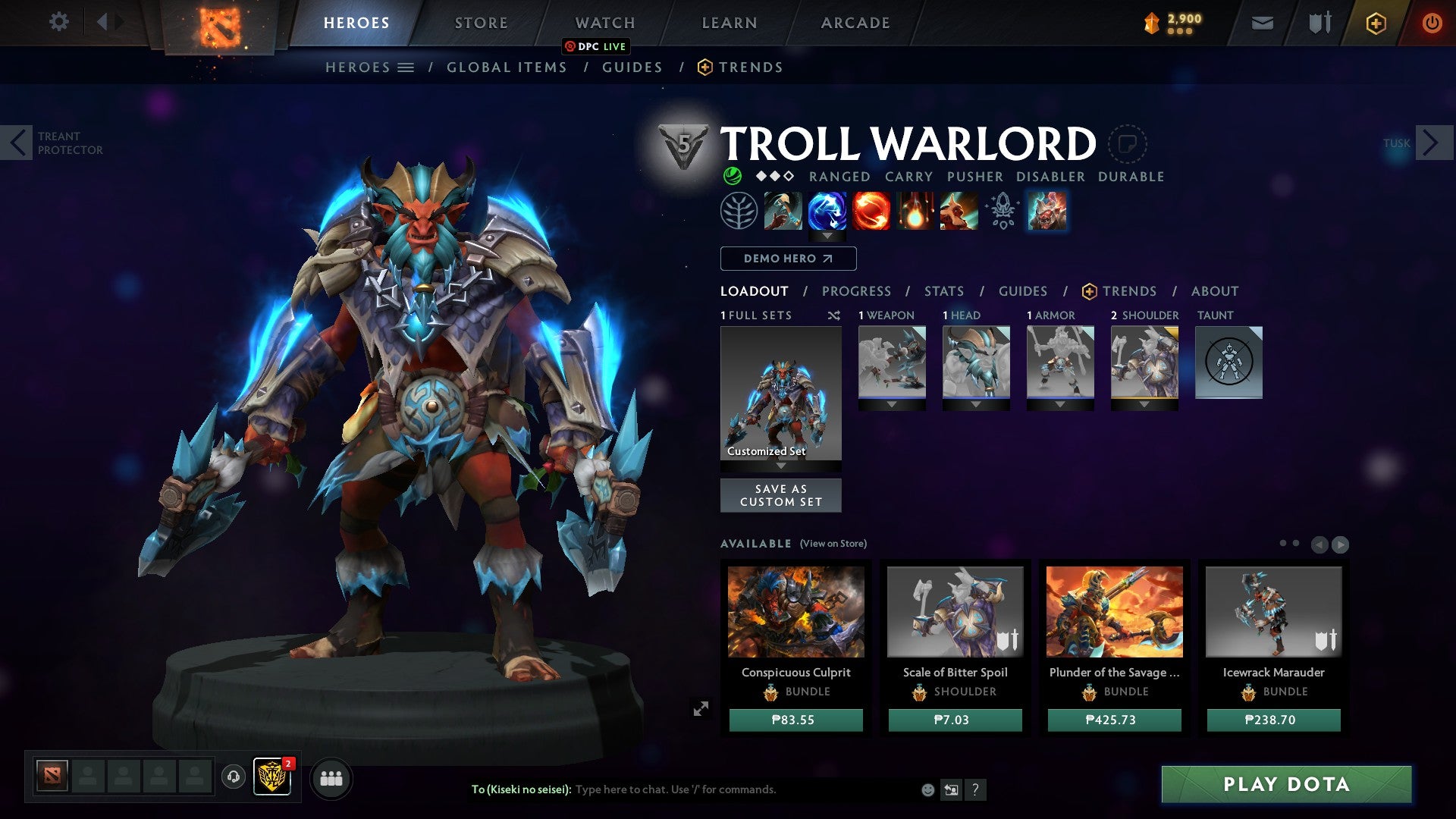 Ancient II | MMR: 3980 - Behavior: 9898