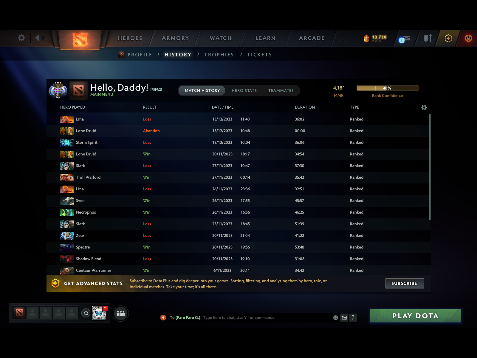 Ancient III | MMR: 4181 - Behavior: 9790 - Communication: 9790