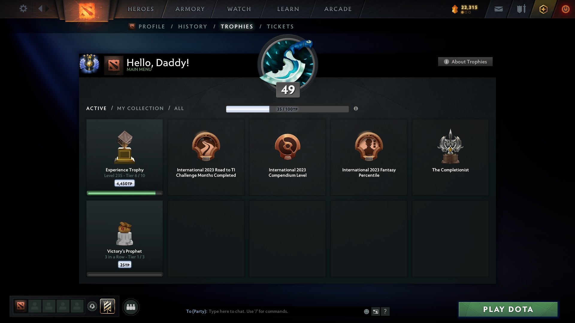 Divine IV | MMR: 5231 - Behavior: 11832 - Communication: 11832