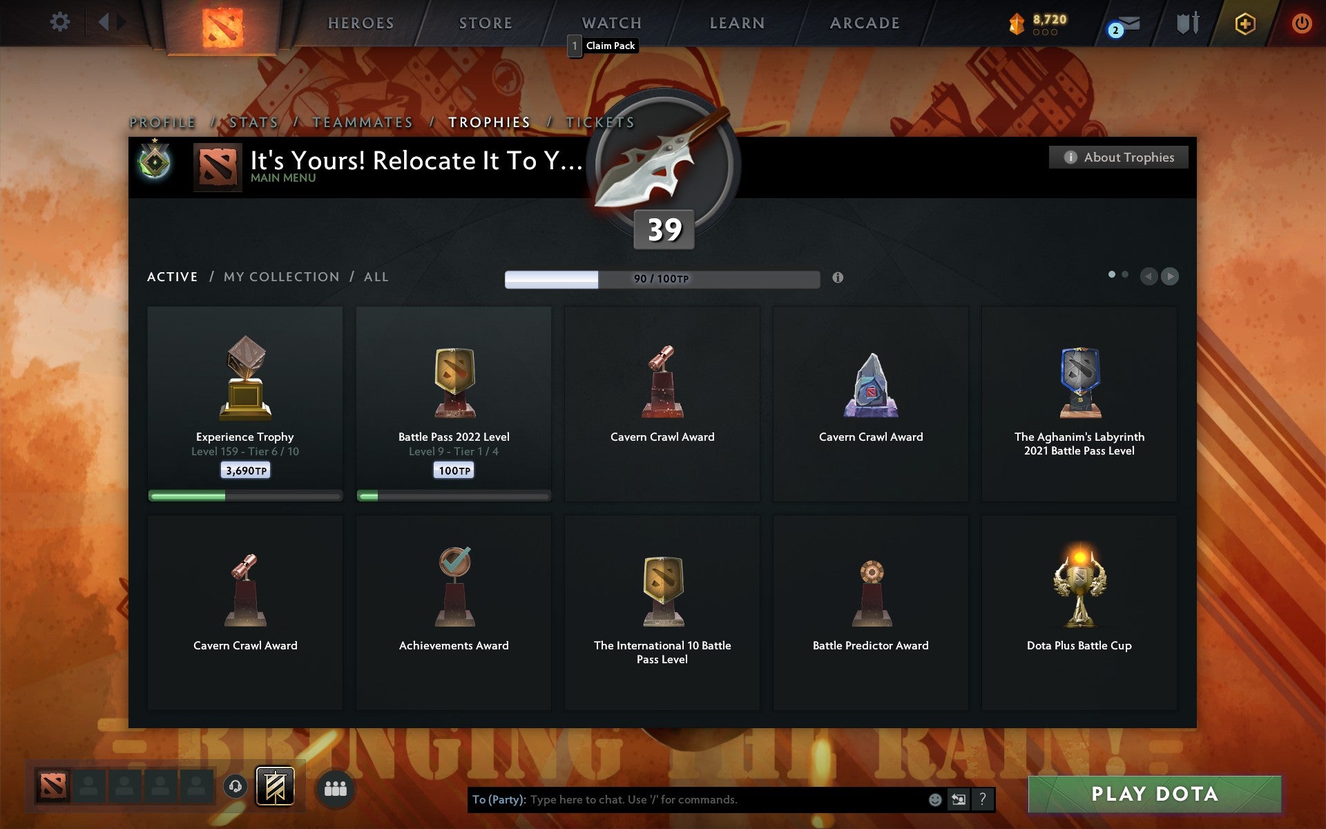 Herald I | MMR: 1 - Behavior: 9681