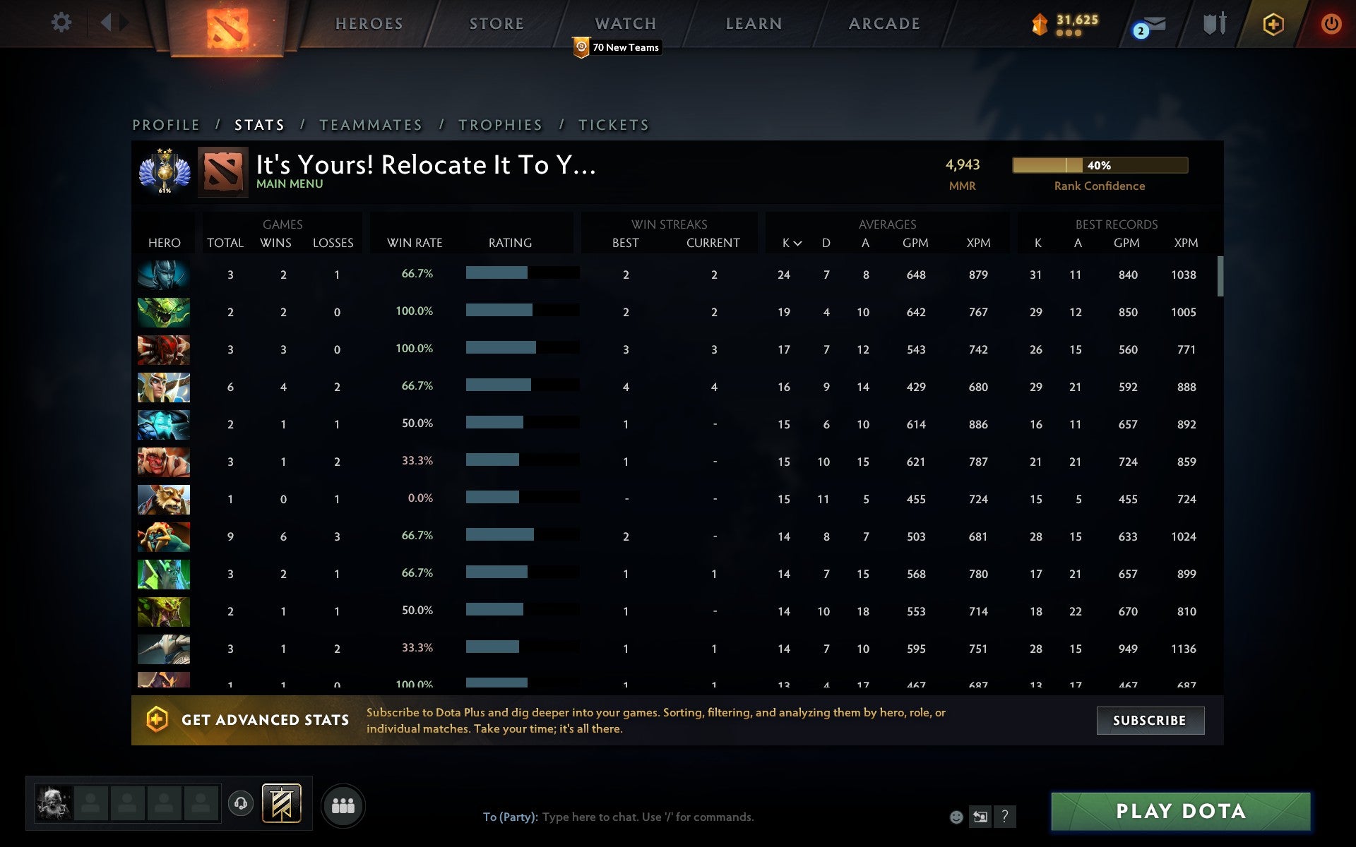 Divine II | MMR: 4943 - Behavior: 10000