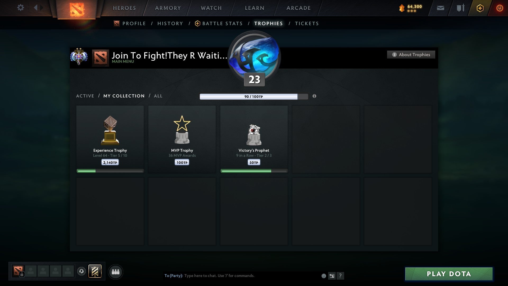 Ancient II | MMR: 4026 - Behavior: 8654 - Communication: 7571