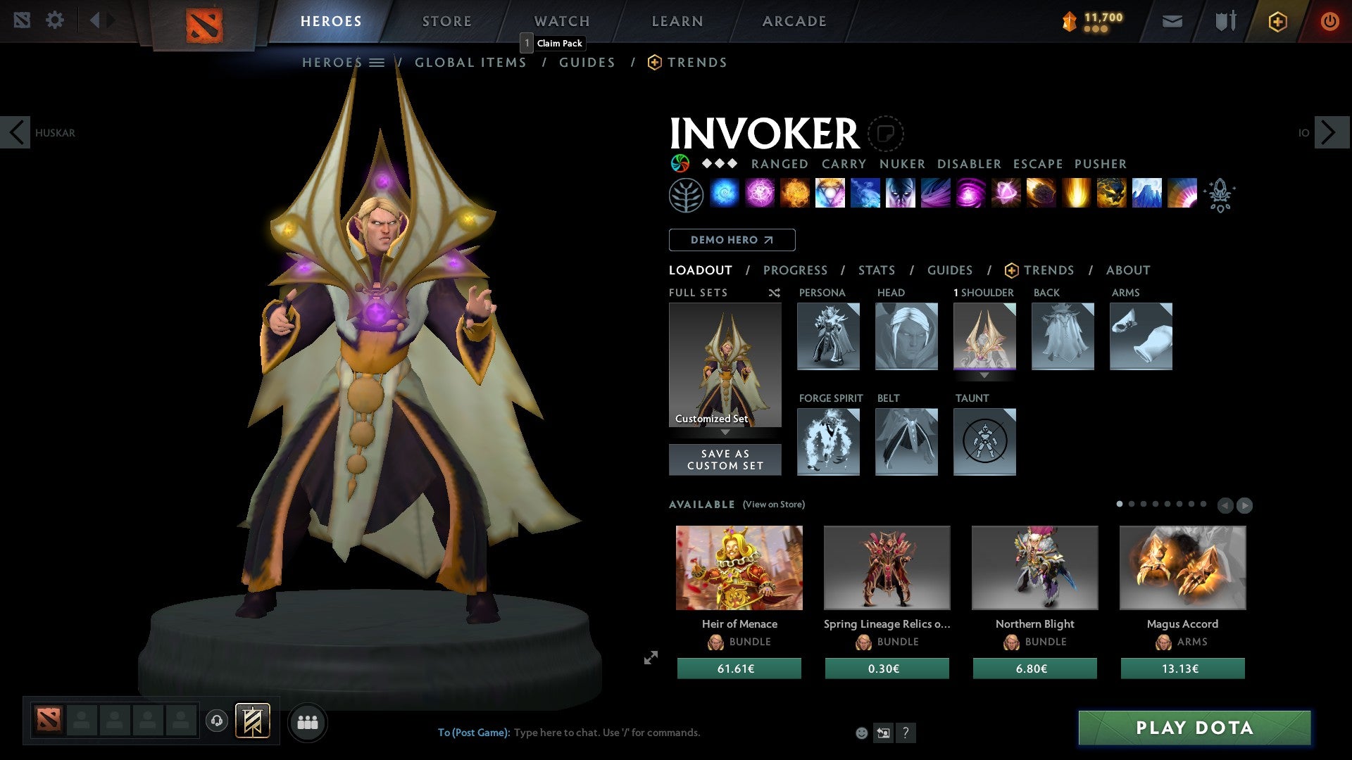 Herald V | MMR: 617 - Behavior: 10000