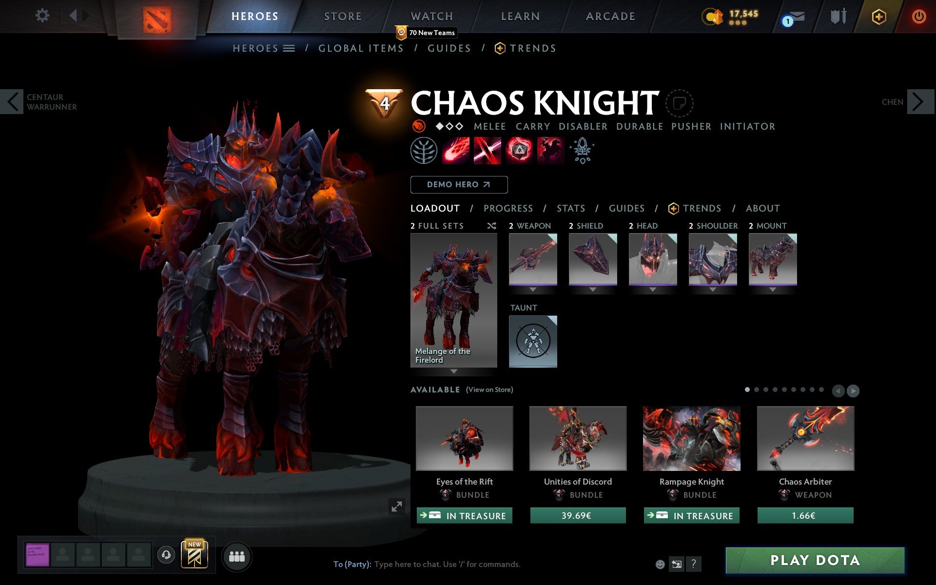 Guardian V | MMR: 1443 - Behavior: 9840