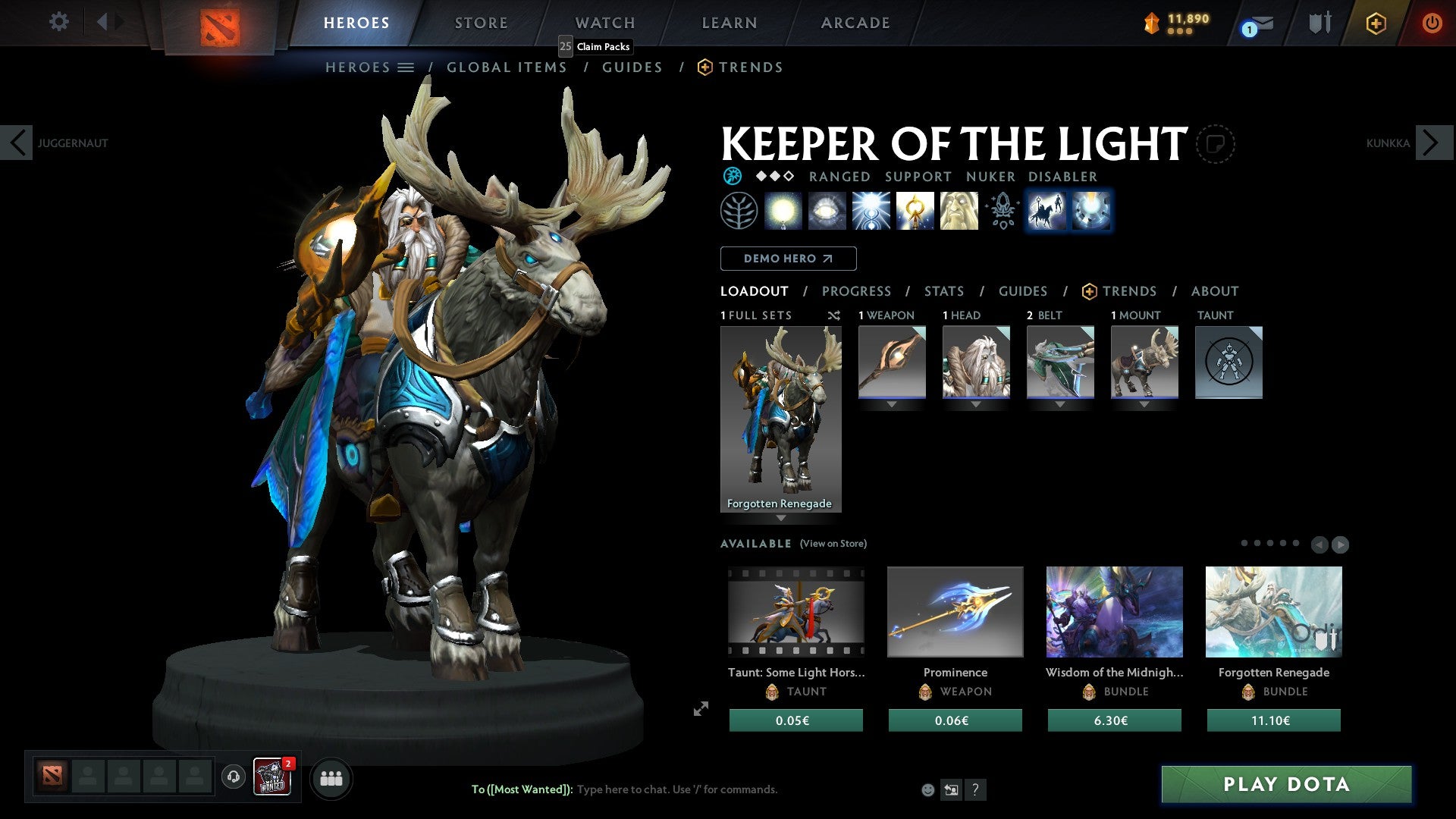 Ancient I | MMR: 3910 - Behavior: 10000