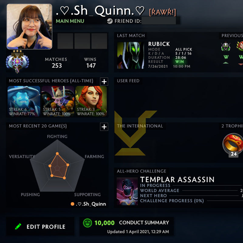 Ancient III | MMR: 4280 - Behavior: 10000