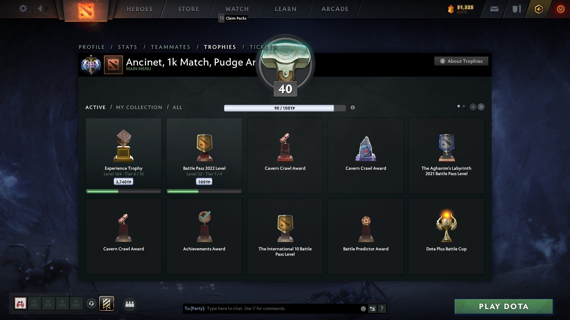 Ancient I | MMR: 3880 - Behavior: 9560