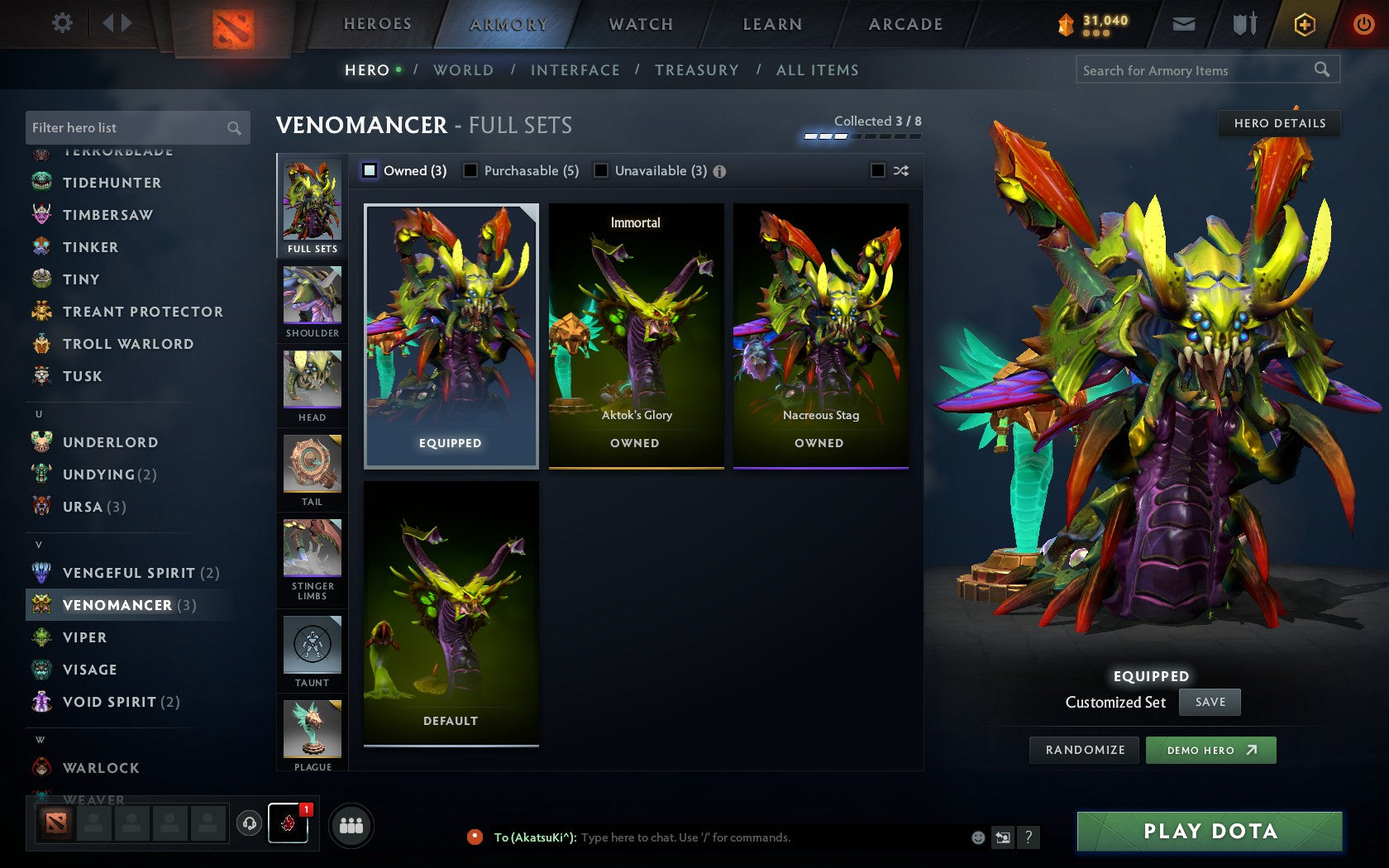 Legend V | MMR: 3702 - Behavior: 10794 - Communication: 10794