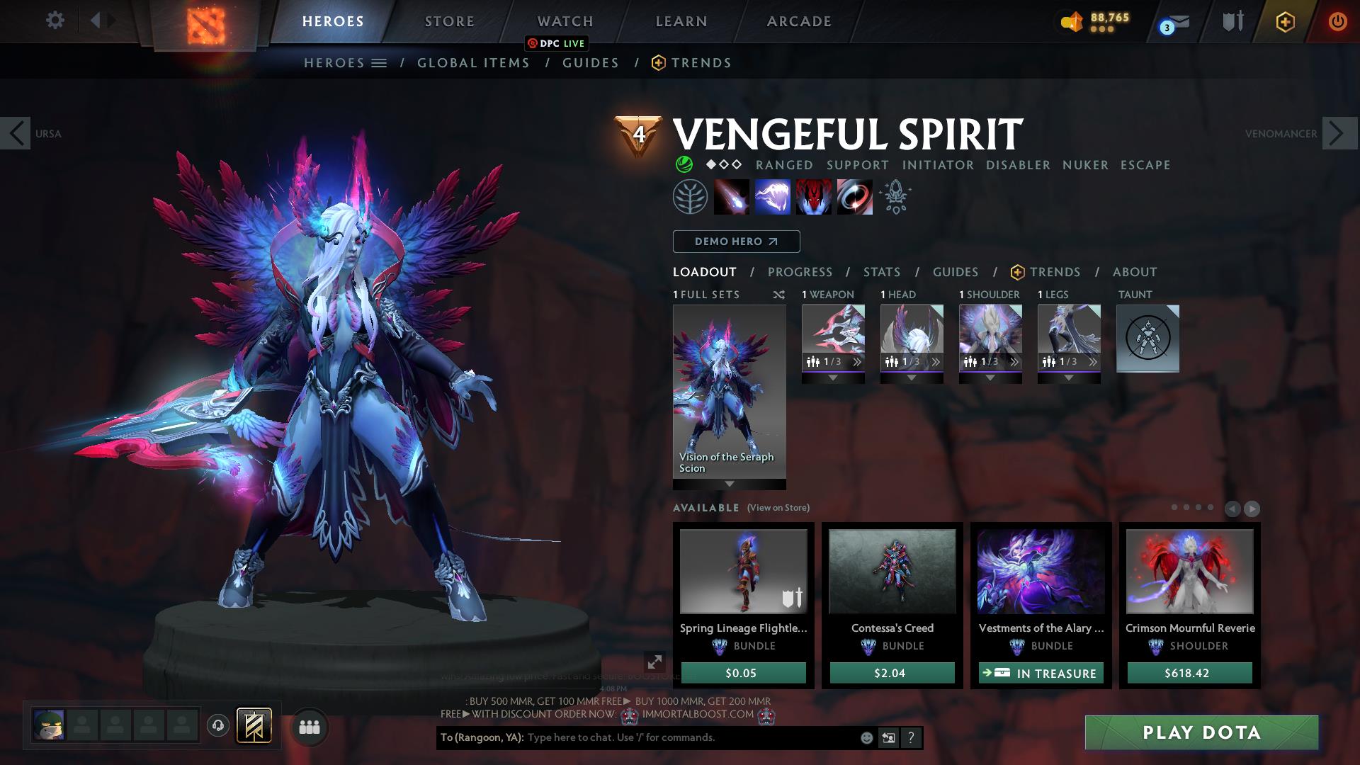Ancient V | MMR: 4420 - Behavior: 10000