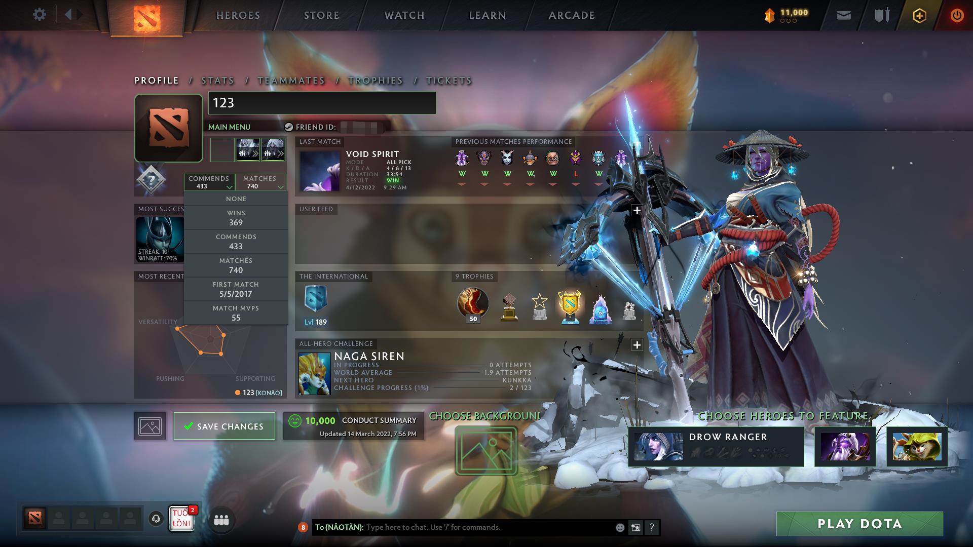 Not Calibrated | MMR: TBD - Behavior: 10000