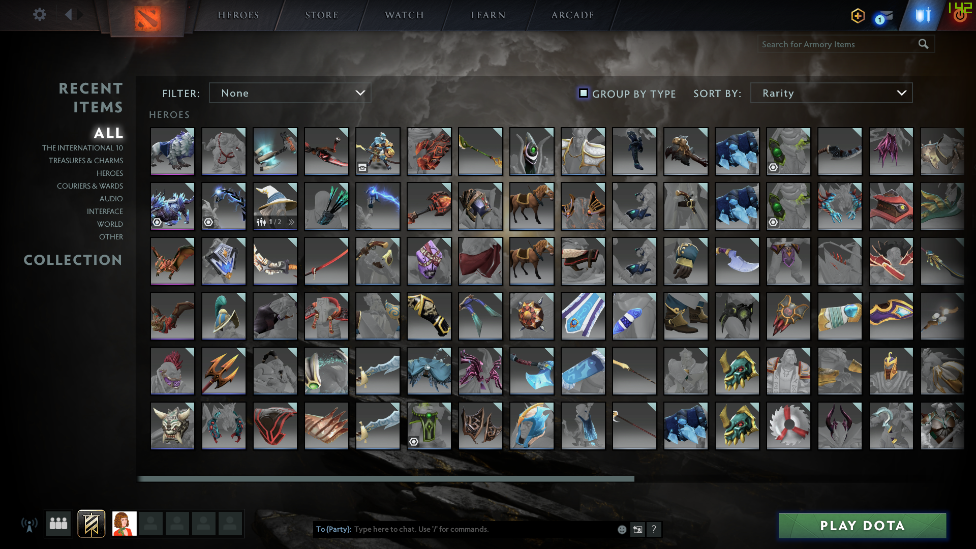 Croisé V | MMR : 2170 - Comportement : 8502