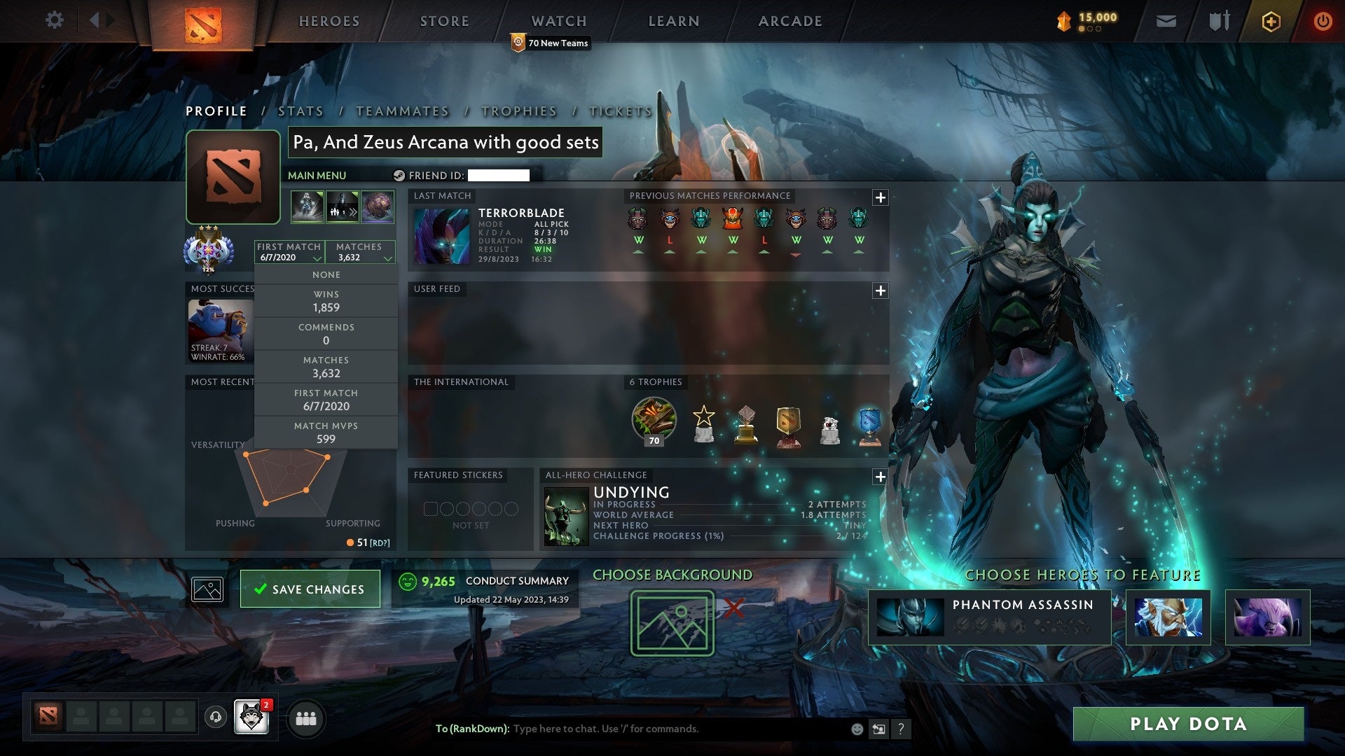 Ancient III | MMR: 4178 - Behavior: 9265