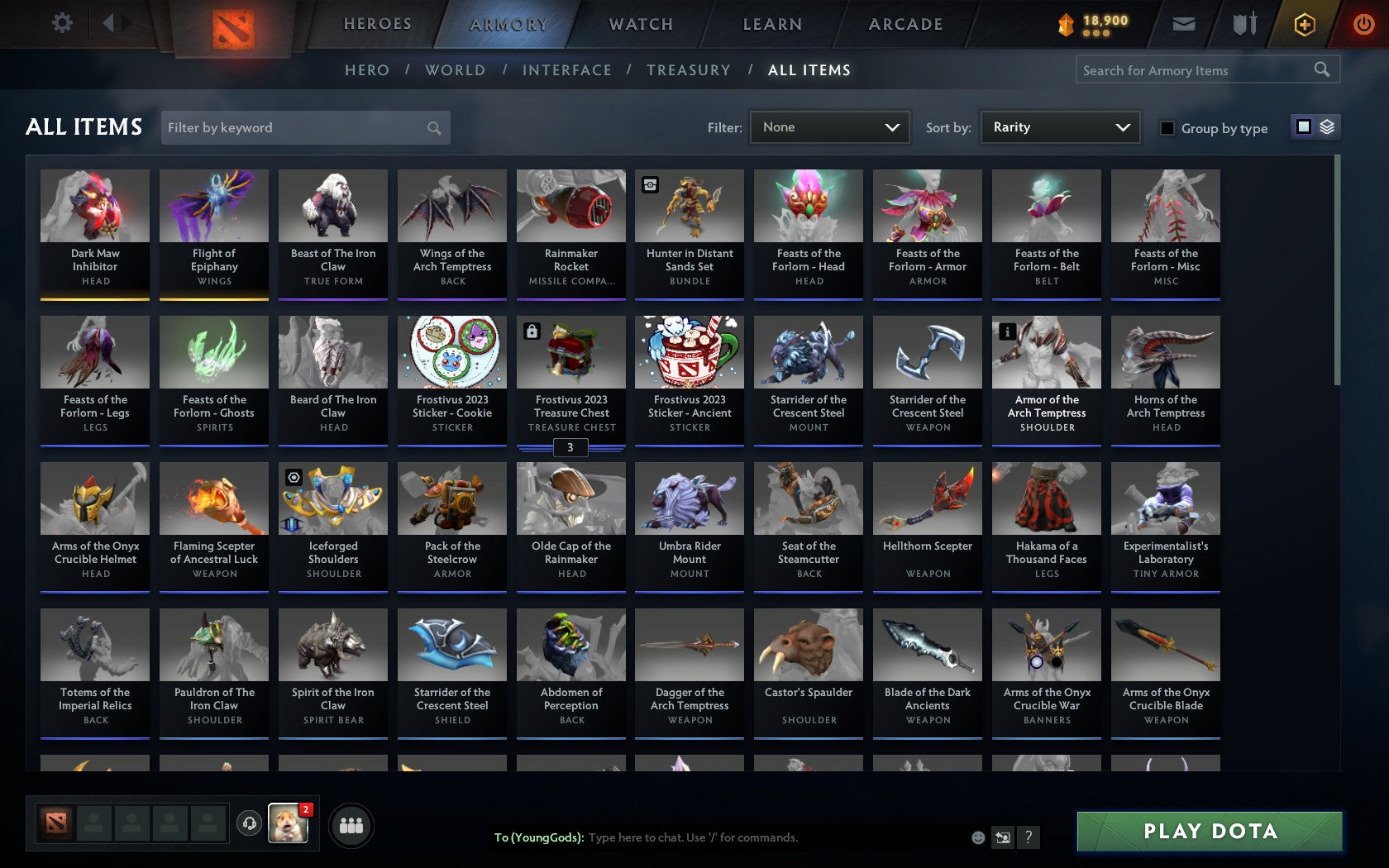 Legend IV | MMR: 3684 - Behavior: 10163 - Communication: 9240