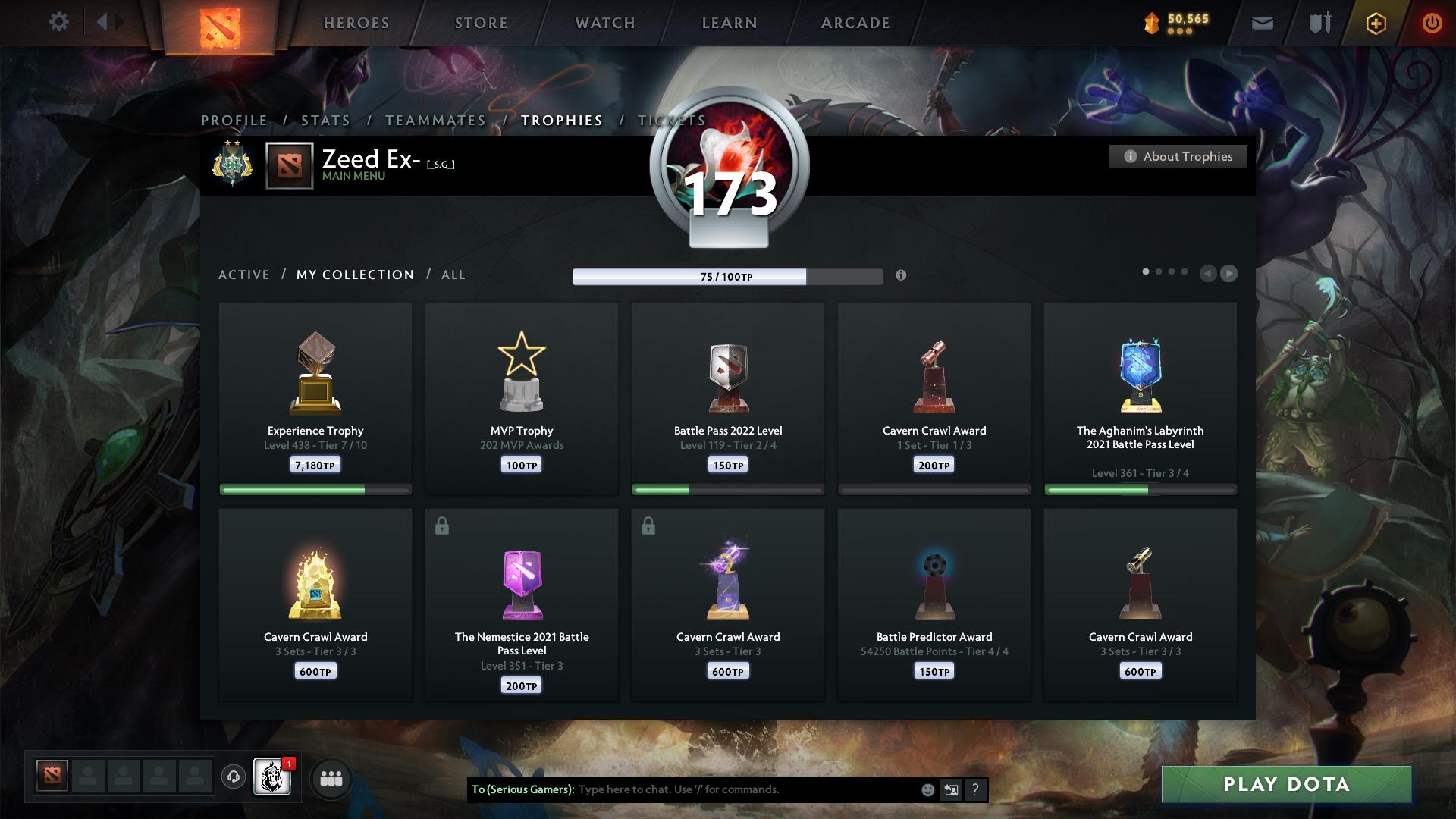 Archon II | MMR: 2240 - Behavior: 9660