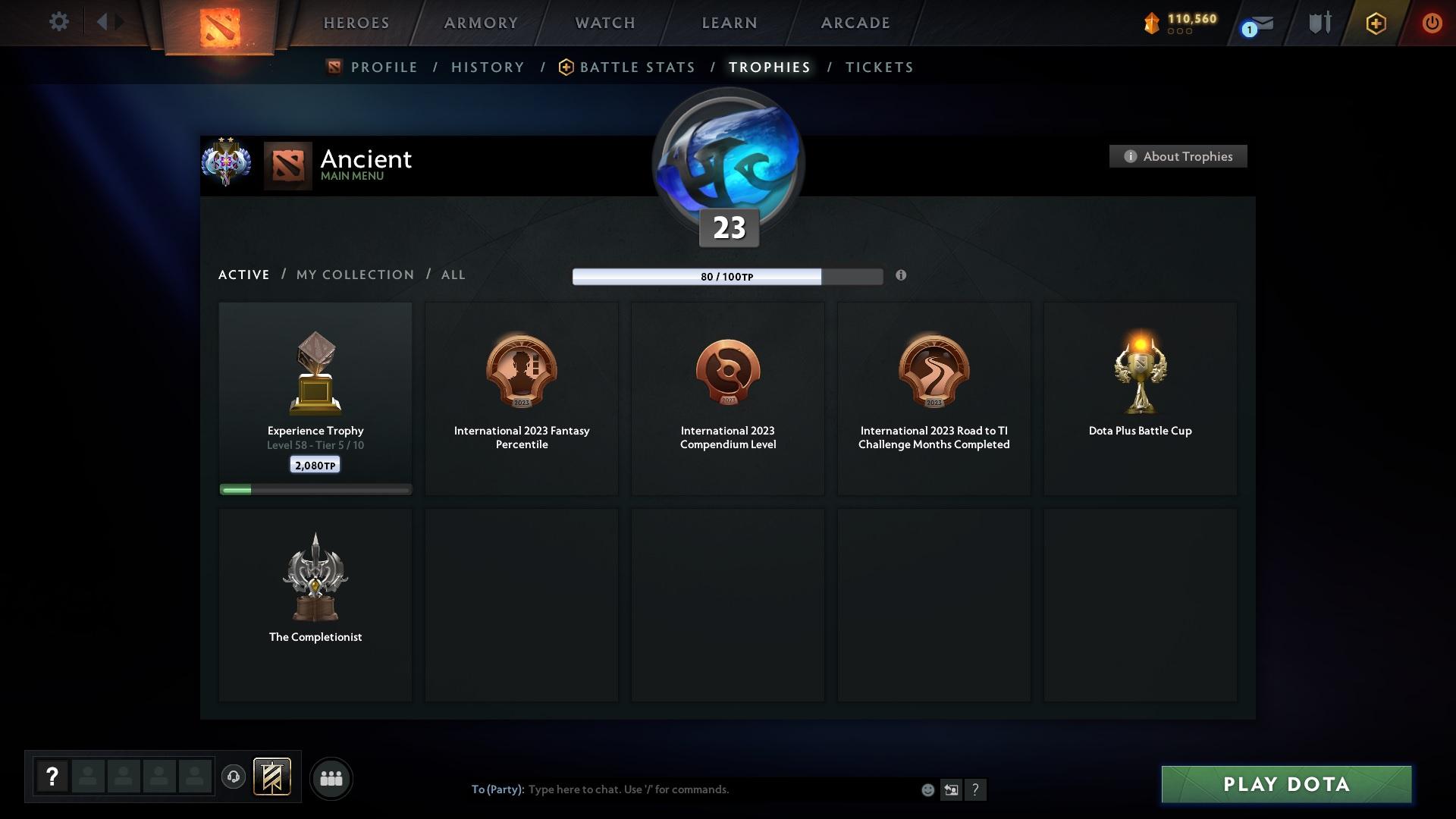 Ancient II | MMR: 4034 - Behavior: 11082 - Communication: 11082