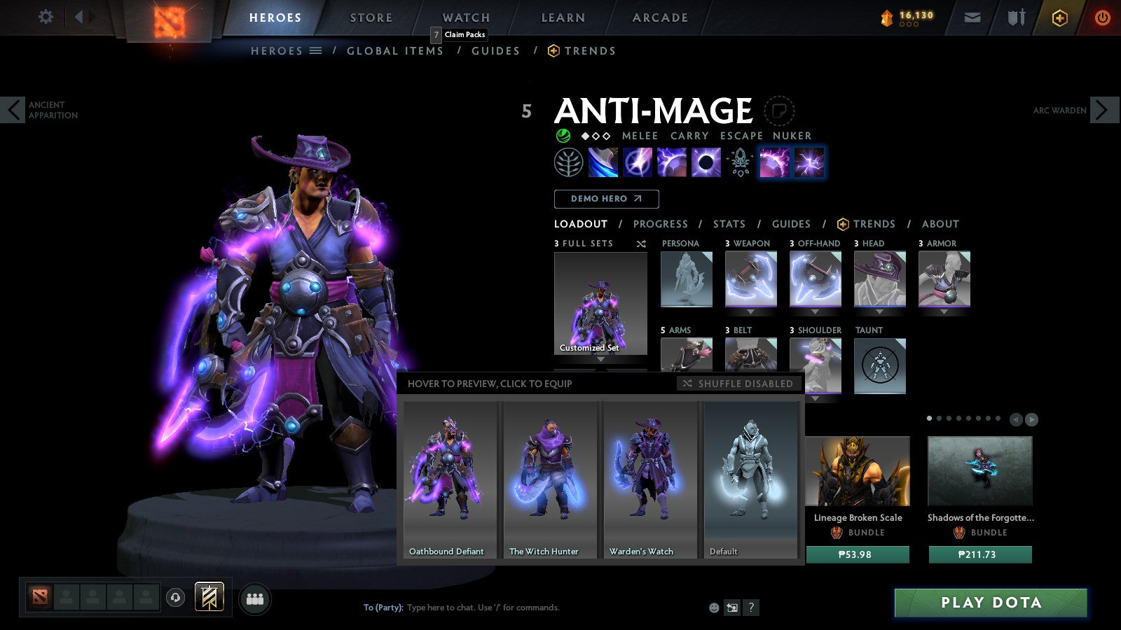 Ancient II | MMR: 3948 - Behavior: 10000