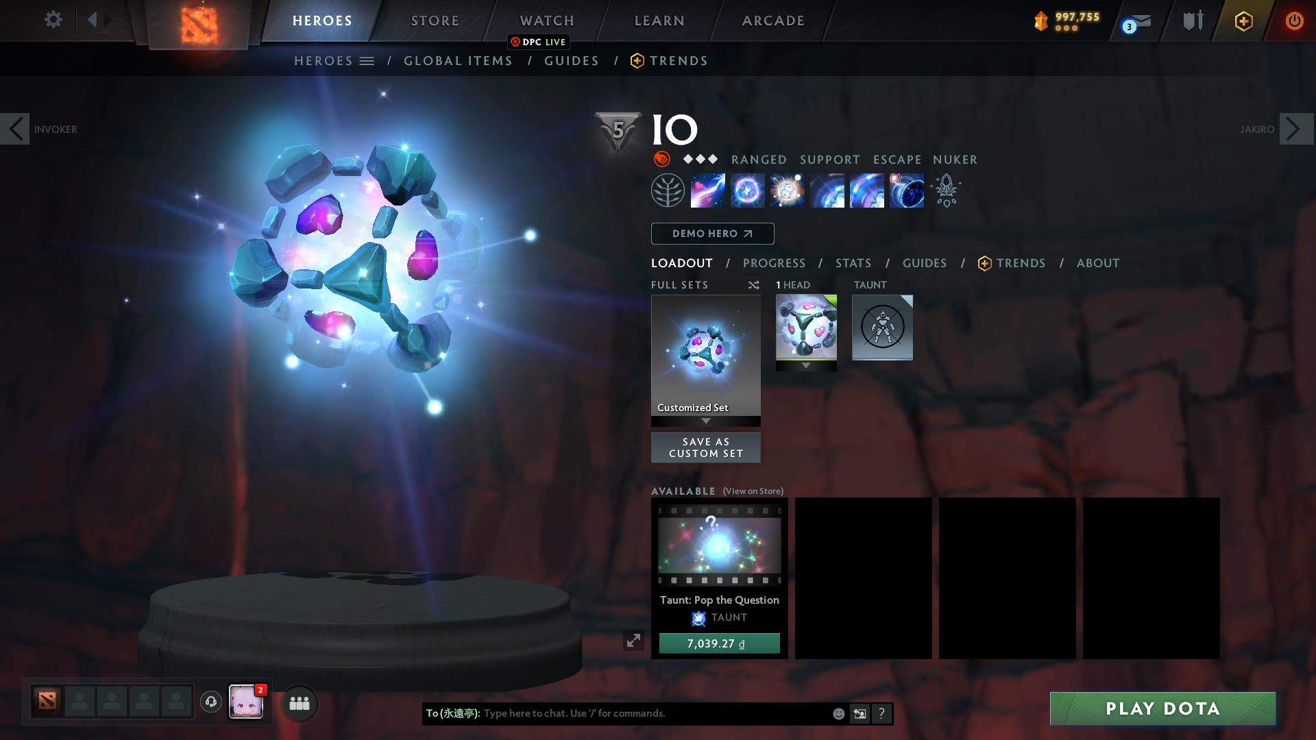 Immortel | MMR : 8140 - Comportement : 8600