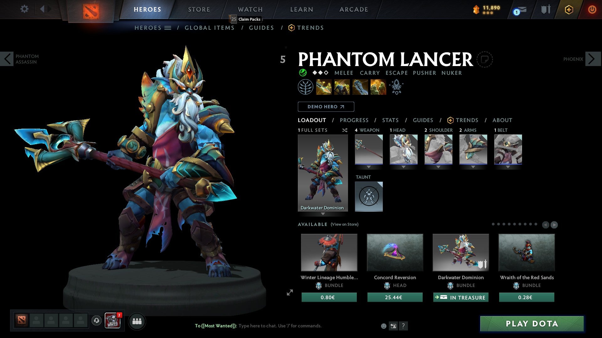 Ancient I | MMR: 3910 - Behavior: 10000